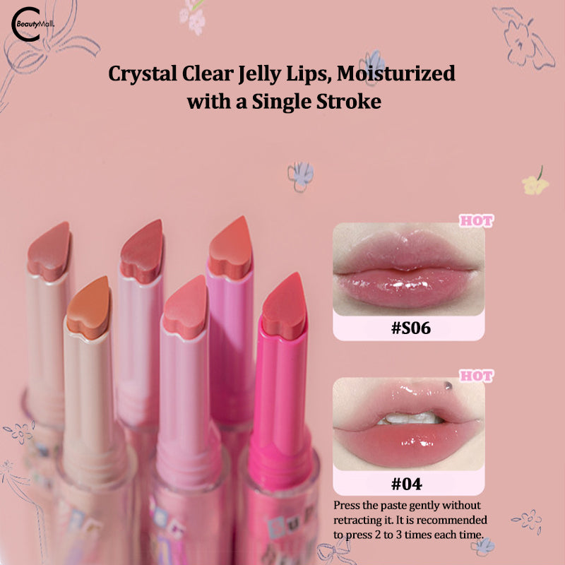 FLORTTE Enchanted Lip Glaze - Hydrating Plumping Lip Gloss with Shine & Moisture | Perfect for Daily Wear, Date Night & Special Occasions