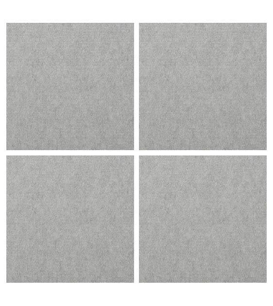 25% OFF: Triluc Non-Slip Washable Waterproof Pet Mats - Set of 4 Light Grey for Dogs & Cats - Perfect for Food Bowls, Crates, and High-Traffic Areas