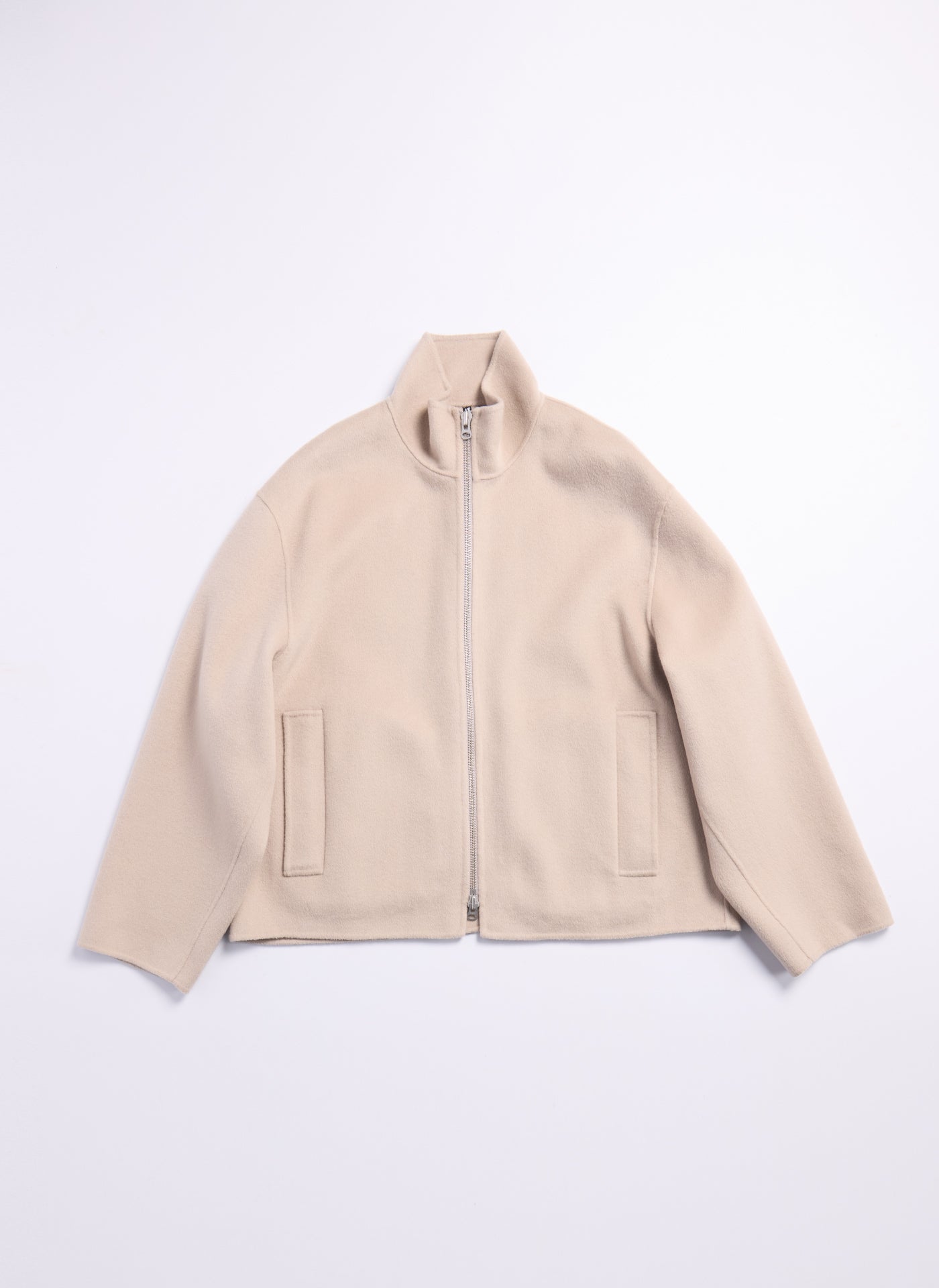 Premium W.R Wool Cashmere Stand Collar Jacket for Men - Warm Winter Coat for Business Casual & Outdoor Activities