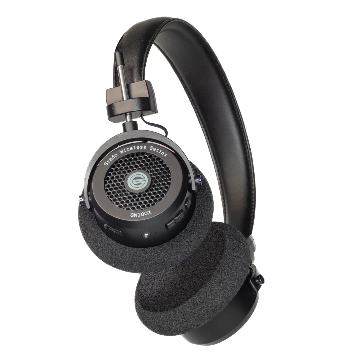 Grado GW100x Wireless Open Back Headphones - Premium Over-Ear Bluetooth Headset with High-Fidelity Sound for Audiophiles & Music Lovers - Perfect for Home Listening, Studio Monitoring & Travel Use
