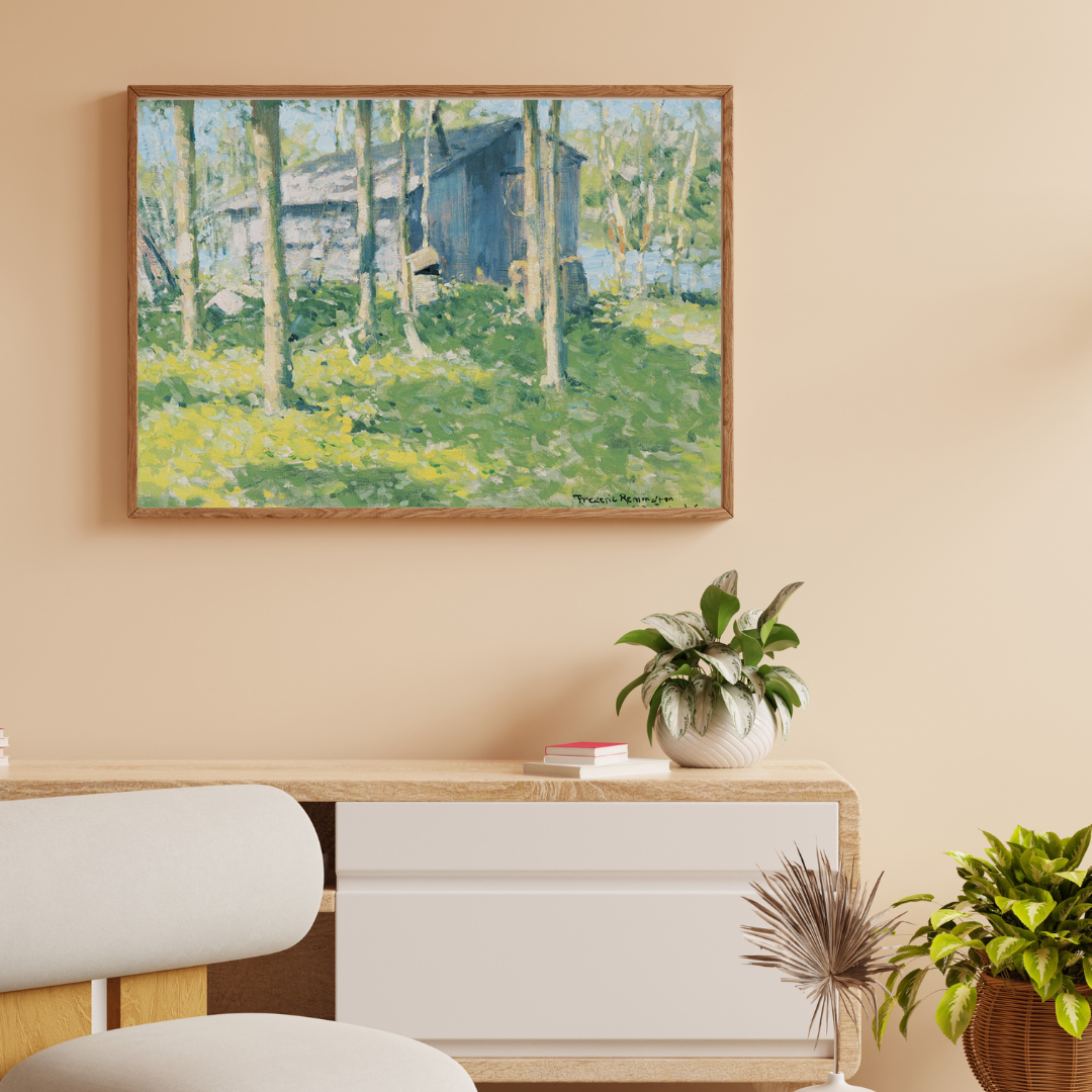 Pete's Shanty 1908 - Premium Vintage Style Home Decor for Rustic Cabin & Farmhouse Aesthetic | Perfect for Living Room, Bedroom, or Office