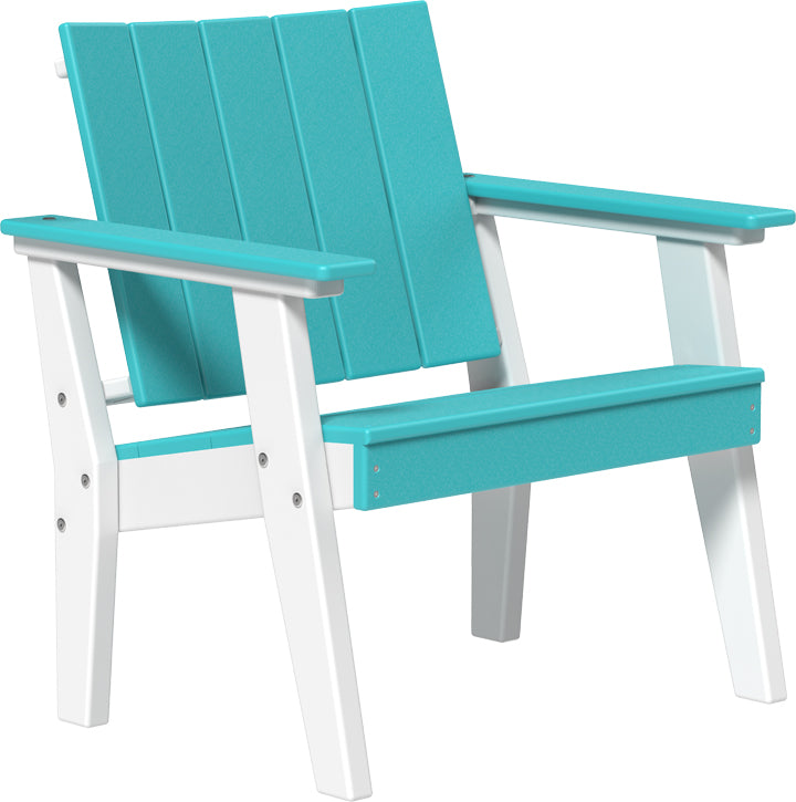 LuxCraft Modern Urban Chat Chair - Stylish Accent Chair for Living Room, Office & Lounge - Perfect for Small Spaces, Reading Nook & Conversation Areas