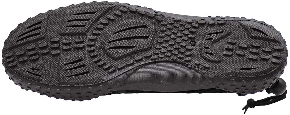 NORTY Wave Aqua Sock Water Shoes for Men - Quick-Dry Swim & Beach Shoes with Non-Slip Sole - Lightweight Water Socks for Swimming, Surfing, Kayaking & Outdoor Water Activities