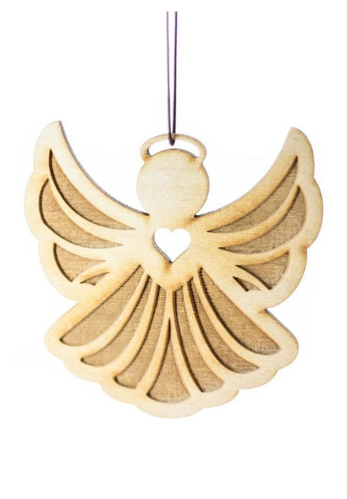 Fresh Emblem Rescentable Wood Car Air Freshener - Unscented - Customizable Car Accessory for Home & Office Use