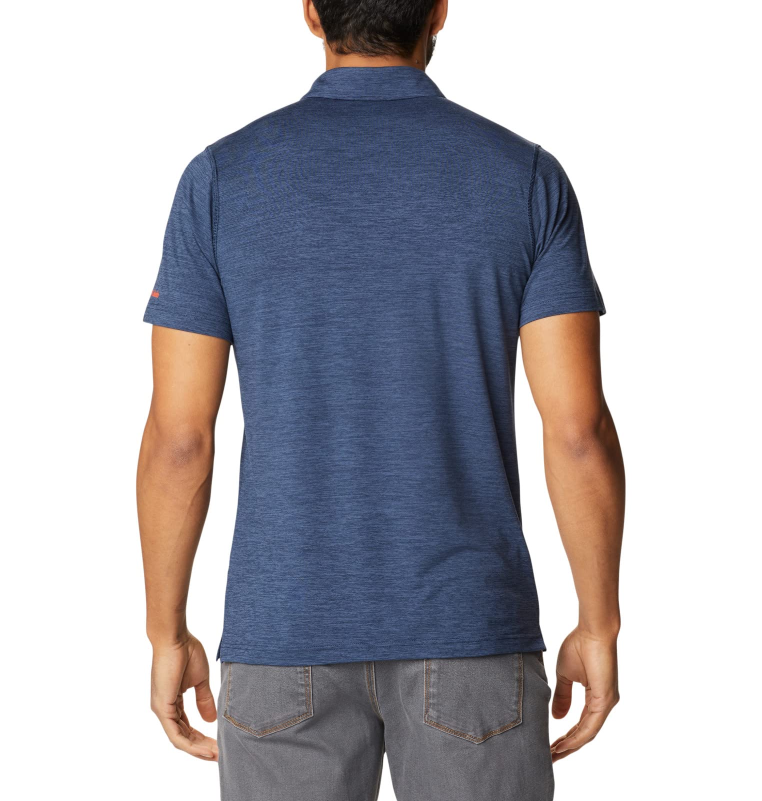 Columbia Men's Tech Trail Polo Shirt - Moisture-Wicking, UPF 50+ Sun Protection, Lightweight Hiking & Outdoor Performance Shirt for Camping, Fishing, and Trail Running