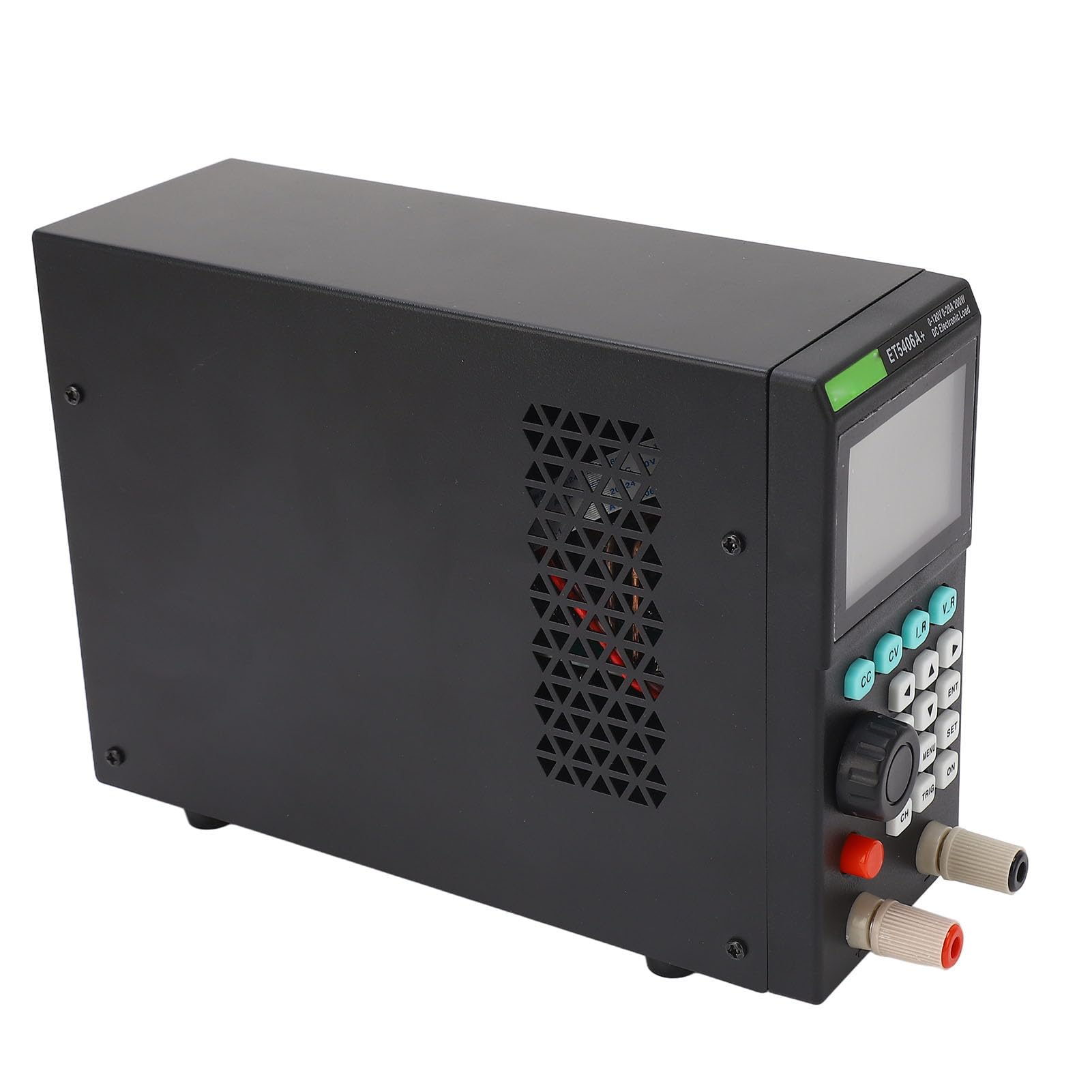 High-Precision DC Electronic Load Tester - 0-120V 0-20A 200W Battery Capacity Detector with US Plug (110V) - Perfect for Lithium Battery Testing, Power Supply Evaluation & DIY Electronics Projects
