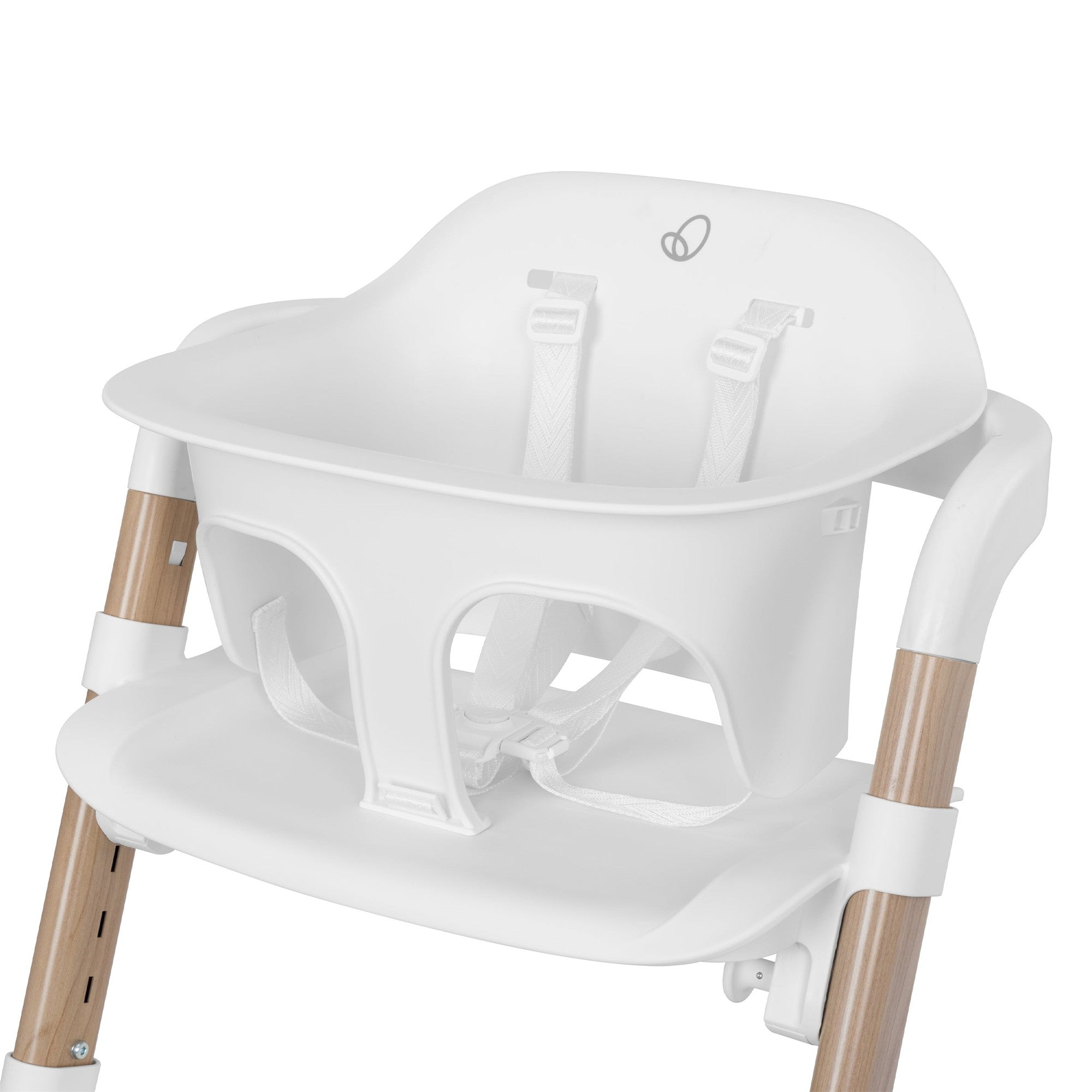 Evenflo Right Seat Multistage High Chair for Babies & Toddlers - Adjustable Height, Easy to Clean, Convertible Baby Feeding Chair for Home & Restaurant Use