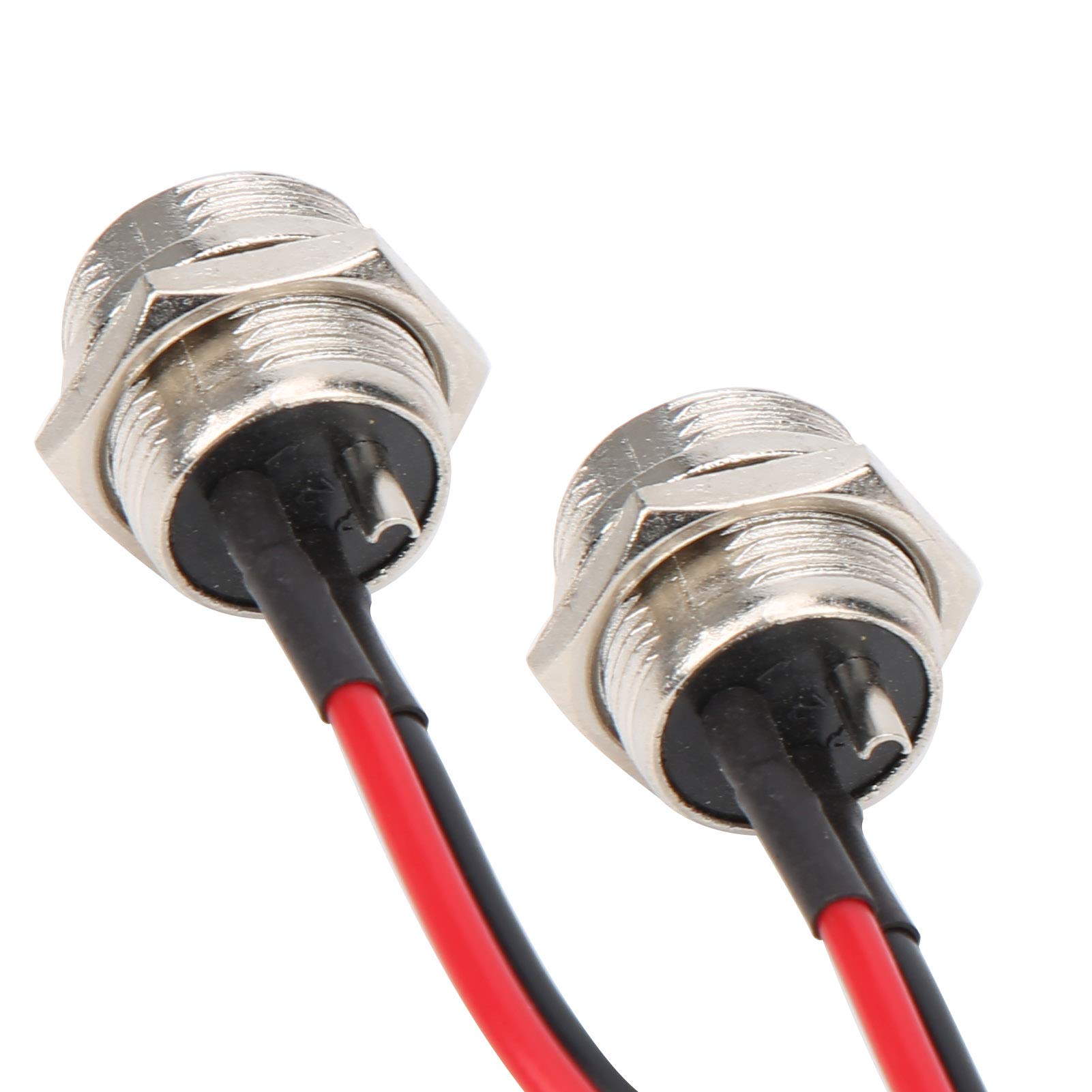 5pcs 3-Pin Inline Scooter Charger Connector with Cover - Waterproof Round Charging Port for Electric Scooter, Hoverboard & E-Bike - Perfect for DIY Repairs & Charging Station Upgrades
