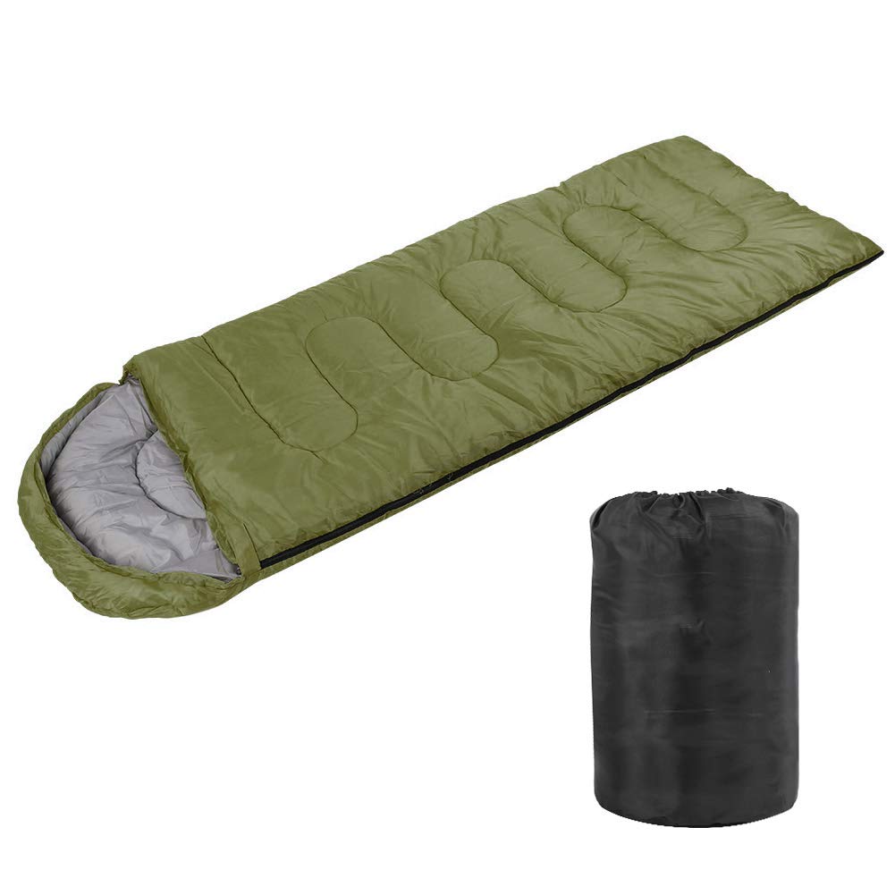 YUANJS Adult Sleeping Bag for Camping - Waterproof, Lightweight & Portable Envelope Sleeping Bag for Hiking, Backpacking, Travel - Perfect for Outdoor Adventures & Emergency Preparedness