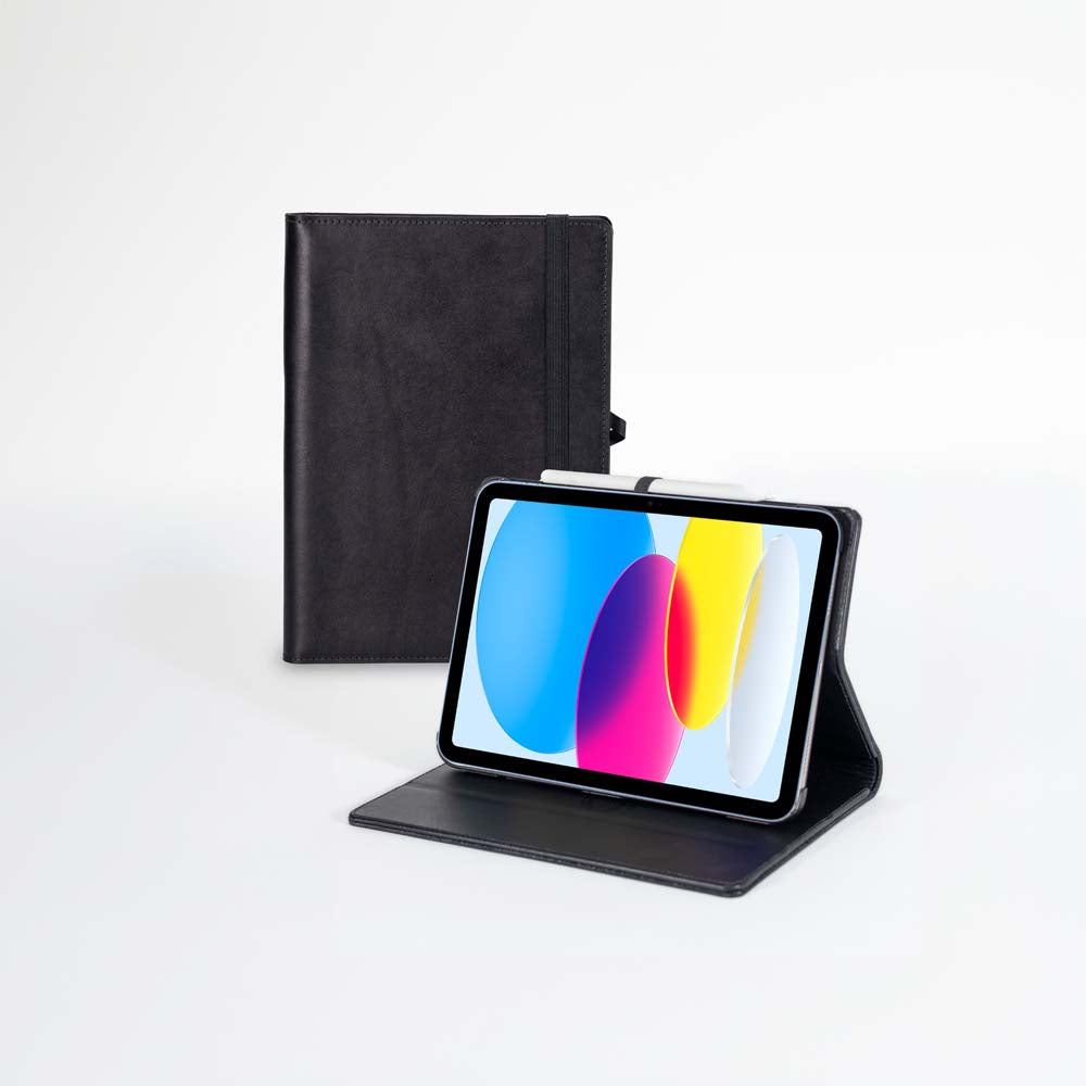Premium English Bridle Leather iPad Case - Durable & Elegant Protective Cover for iPad Pro/Air/Mini - Perfect for Work, Travel & Everyday Use