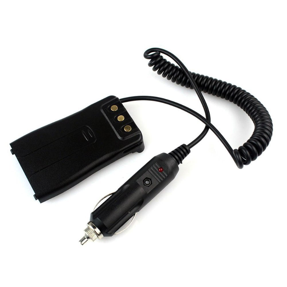 Baofeng BF 888S Car Charger - 12V Vehicle Power Adapter for Two-Way Radio - Perfect for Truckers, Security & Emergency Communication