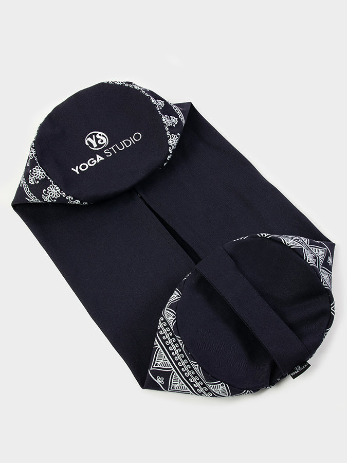 GOTS Certified Organic Cotton Yoga Bolster Cover - Eco-Friendly Replacement for Yoga Studio & Home Practice - Perfect for Meditation, Restorative Yoga & Relaxation