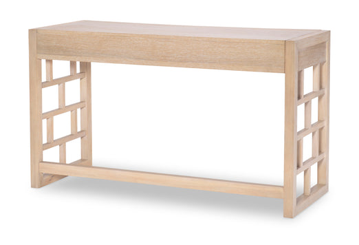 Biscayne Sofa Table in Beige - Modern Console Table for Living Room, Entryway, or Behind Couch - Perfect for Home Decor & Storage