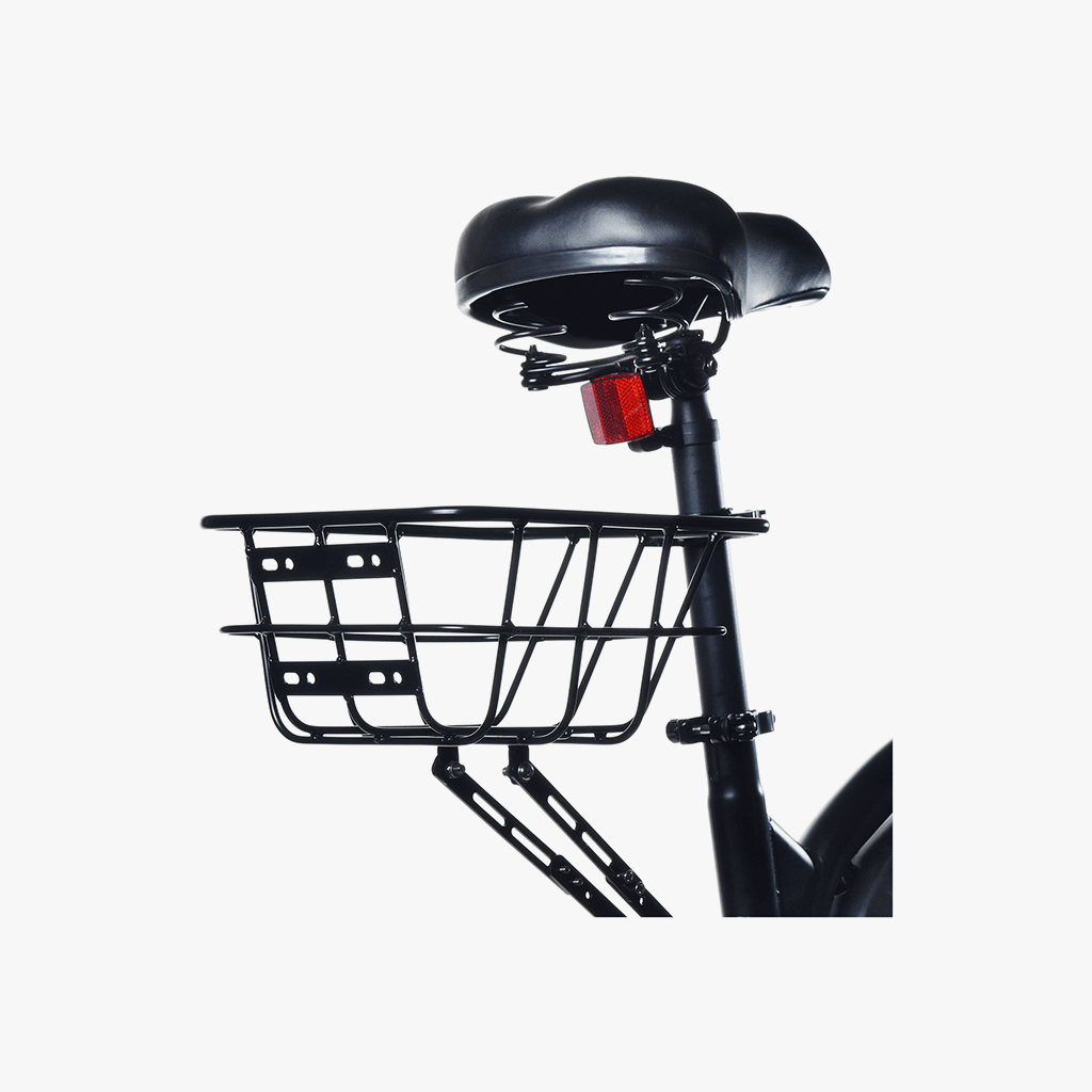 Premium Electric Bike Rear Basket - Durable & Waterproof Cargo Carrier for Commuting, Groceries & Outdoor Adventures