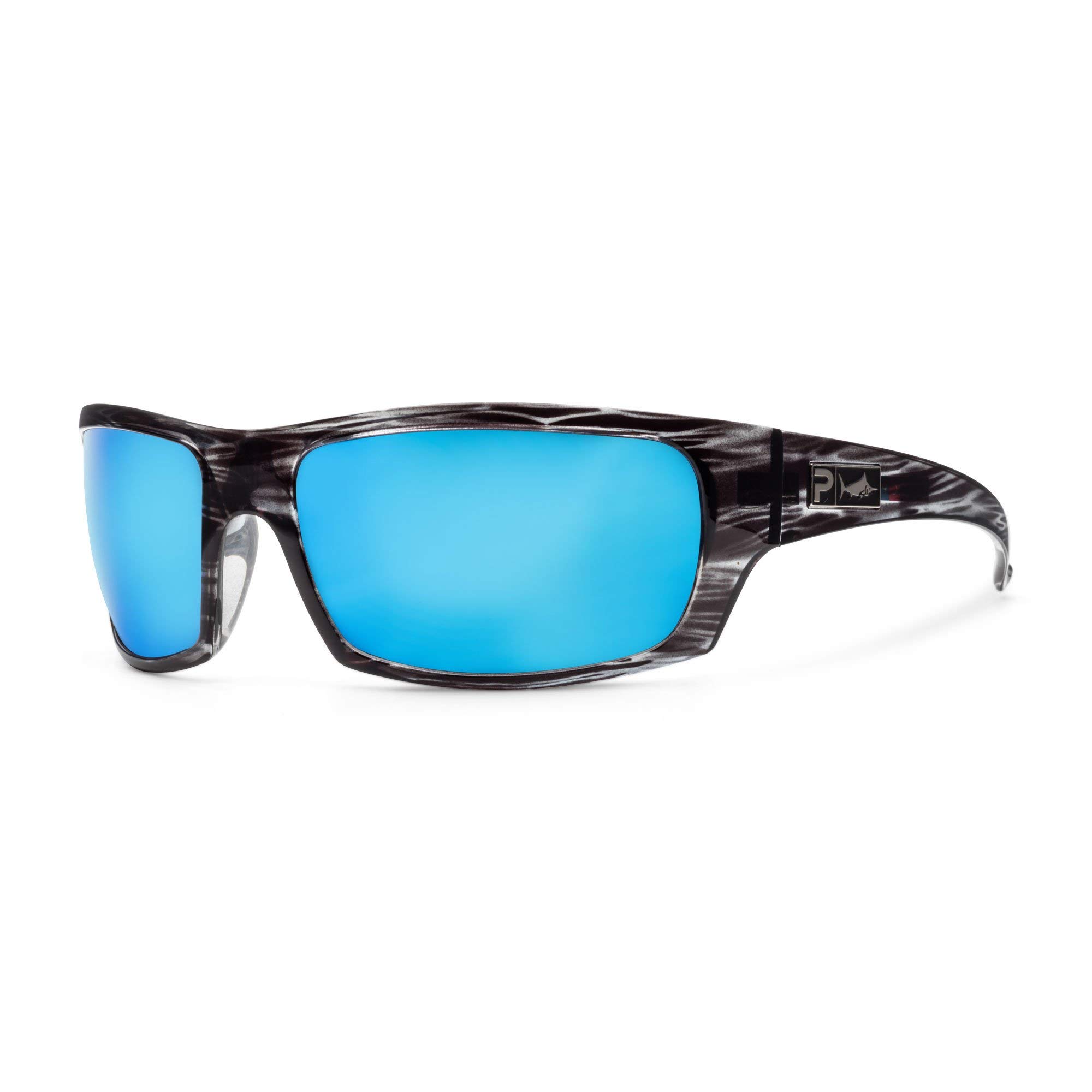 PELAGIC The Mack - Polarized Mineral Glass Fishing Sunglasses for Men & Women - UV Protection, Anti-Glare, High Clarity - Ideal for Boating, Fishing, and Outdoor Sports