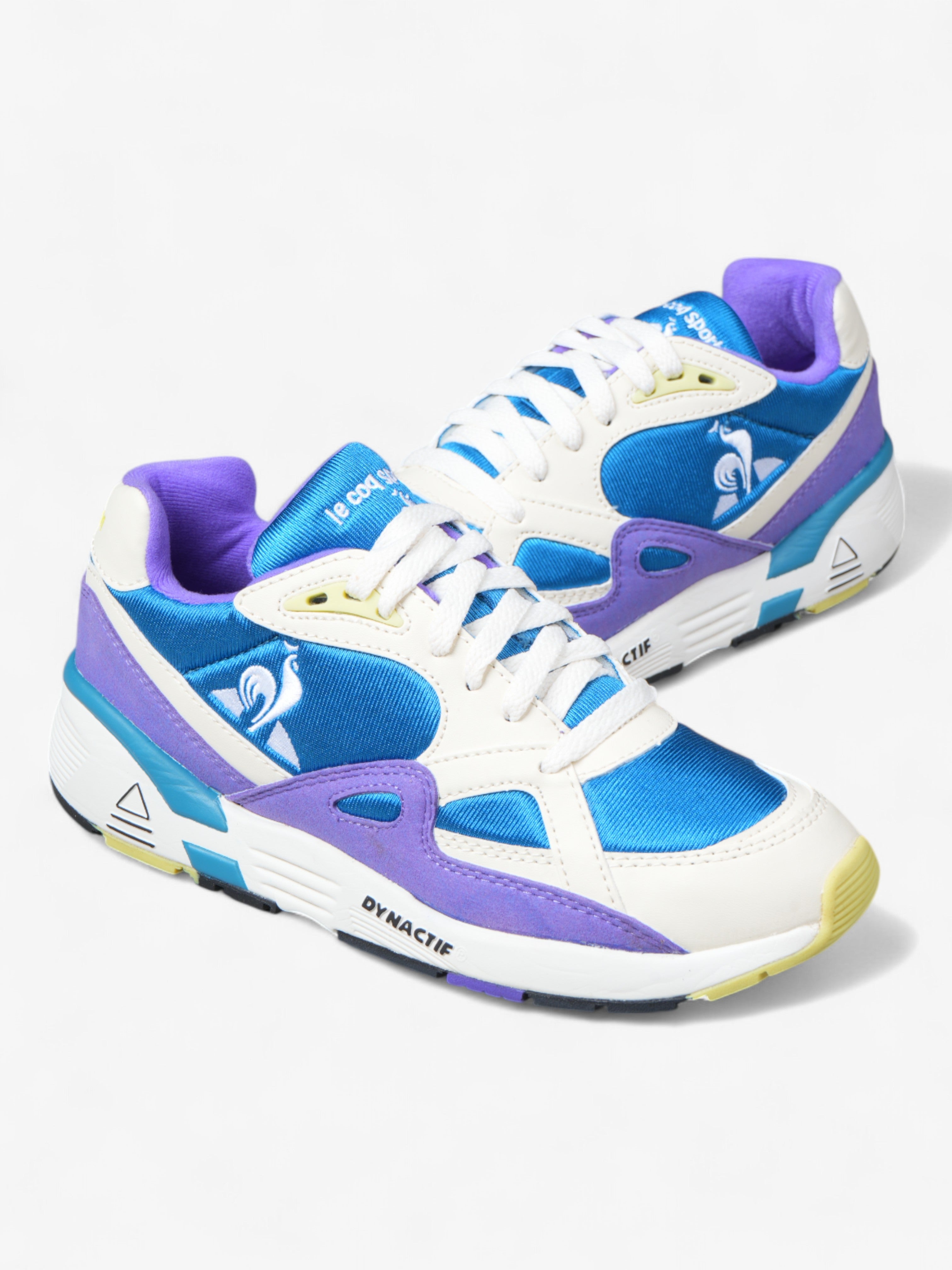 Le Coq Sportif LCS R850 Running Shoes for Women - Lightweight Comfortable Sneakers for Jogging, Gym & Casual Wear in Mountain Violet Blue