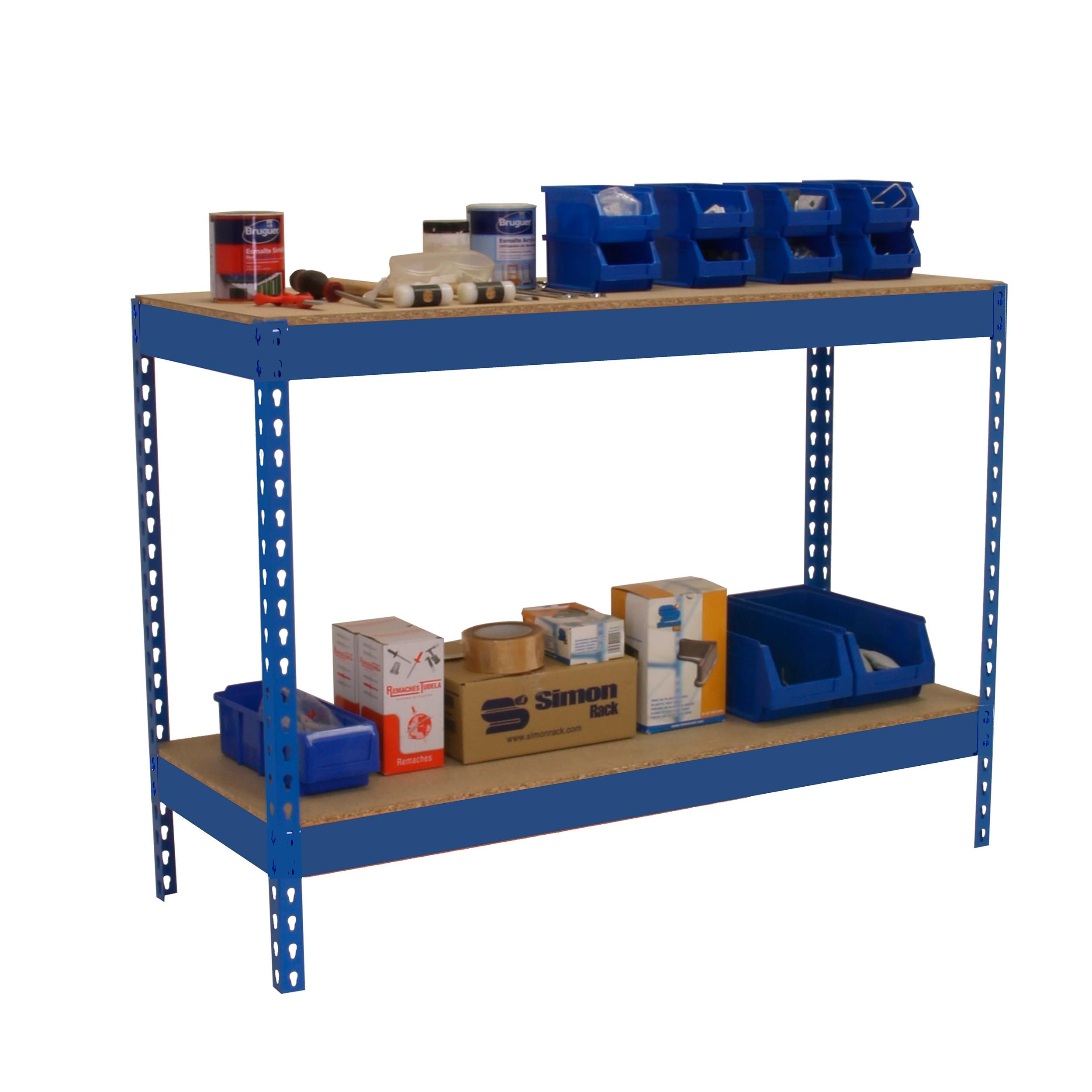 Simon Workbench 900x1500mm, 400kg Capacity, 2 Height Adjustable - Perfect for DIY & Workshop Projects