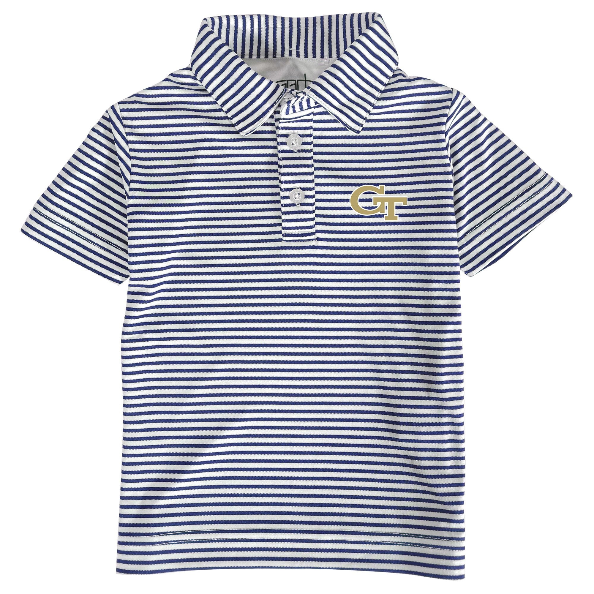 Georgia Tech Yellowjackets Boys' Toddler Polo Shirt - Comfortable Cotton Tee for Game Day, School & Casual Wear