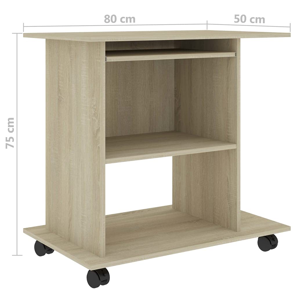 Sonoma Oak Computer Desk 31.5
