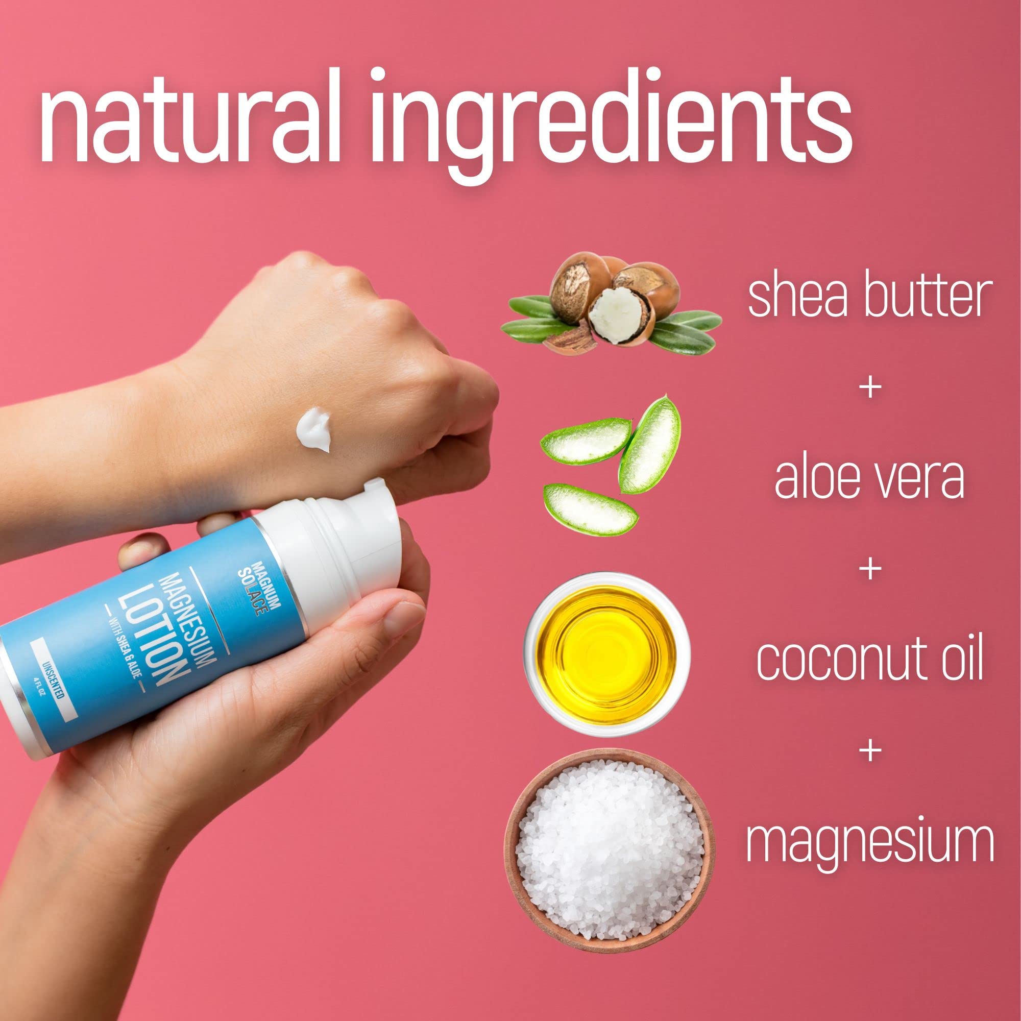 Premium Magnesium Lotion (2-Pack) & Nourishing Body Butter - Deep Moisturizing for Dry Skin, Muscle Relaxation & Better Sleep - Perfect for Post-Workout Recovery & Nighttime Skincare Routine