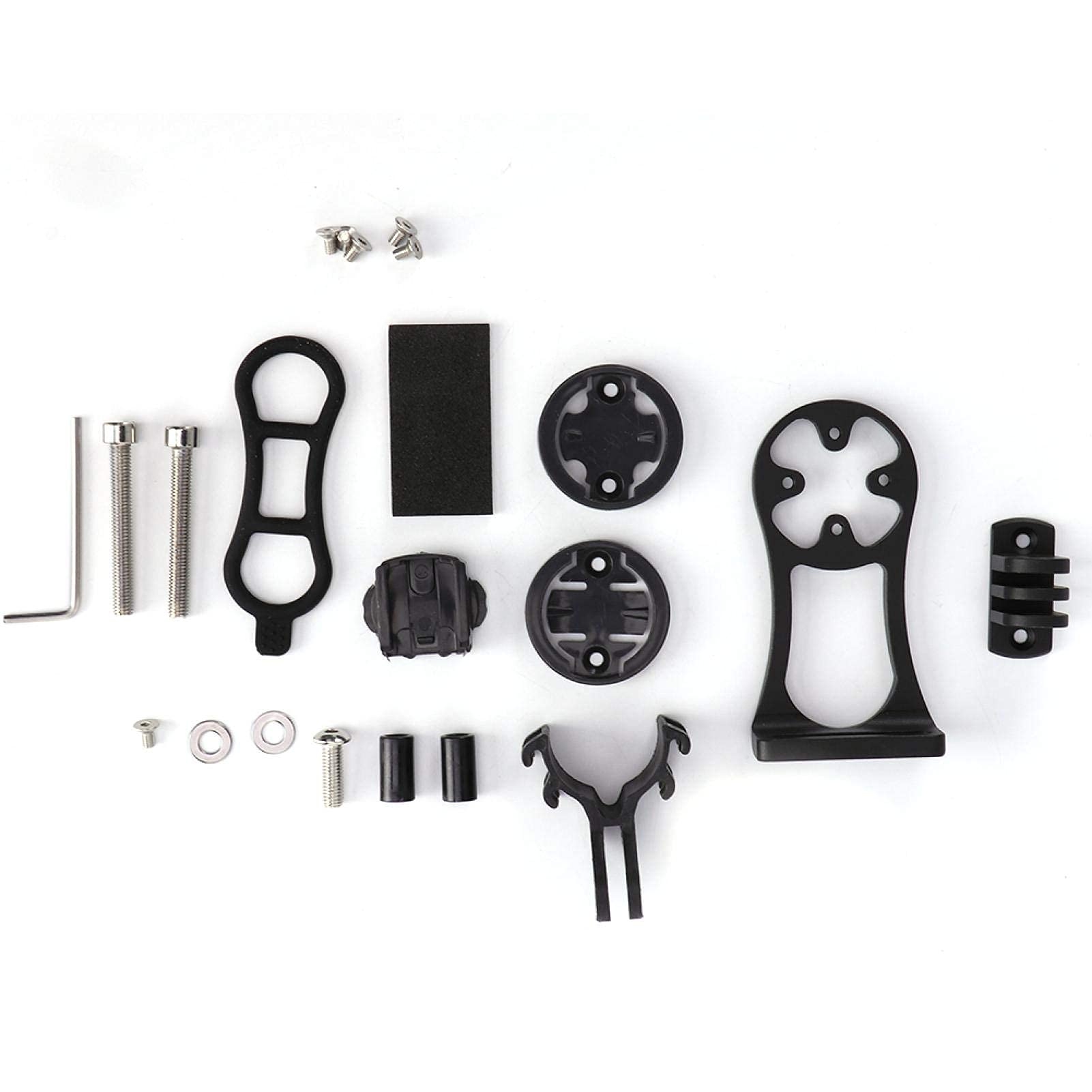 Sturdy Black Bike Odometer Extension Bracket - Durable Bike Computer Mount Accessory for Cycling Enthusiasts | Perfect for Road Bikes, Mountain Bikes & Cycling Computers by M I A