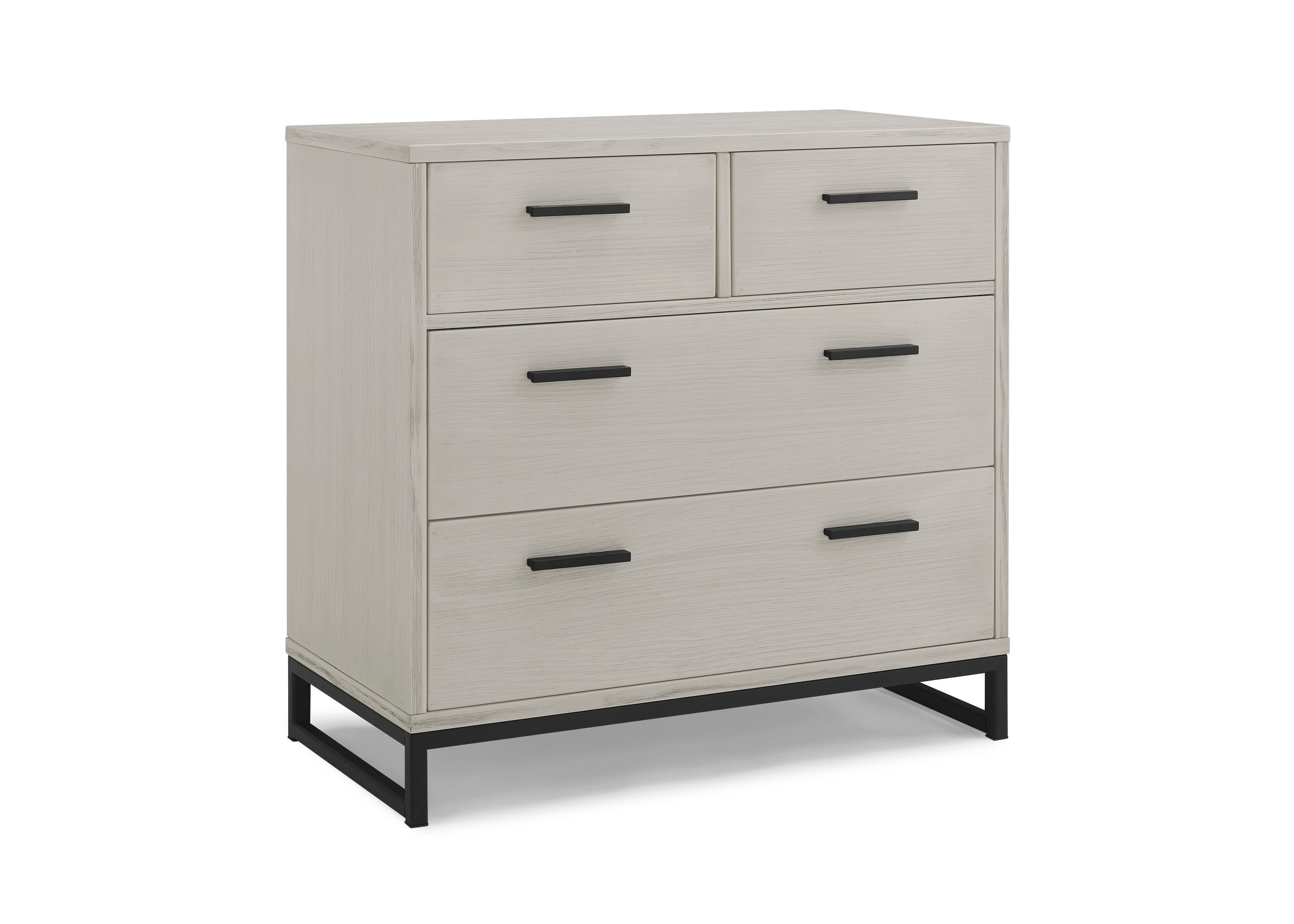 Foundry 4 Drawer Dresser with Changing Top - Nursery Storage Solution for Baby Clothes & Essentials | Perfect for Newborns & Toddlers