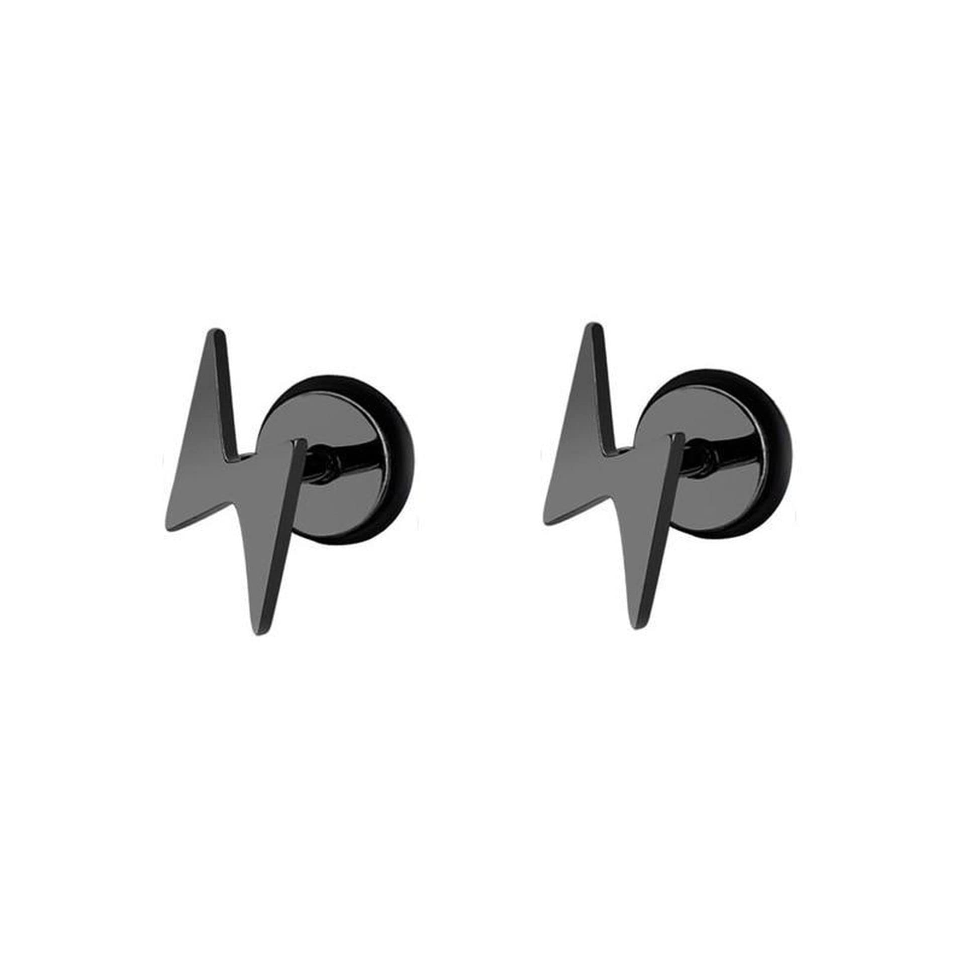 925 Sterling Silver Lightning Bolt Stud Earrings for Women - Hypoallergenic Post Earrings for Sensitive Ears - Perfect for Everyday Wear, Parties & Gifts