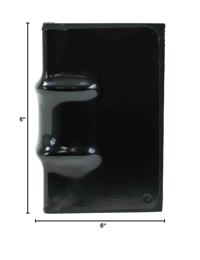 Mytee Products 20 Pack Steel Edge Protector with Rubber Coating - 6 Inch Heavy Duty Corner Guards for Furniture, Walls & Countertops - Home & Office Protection Solution
