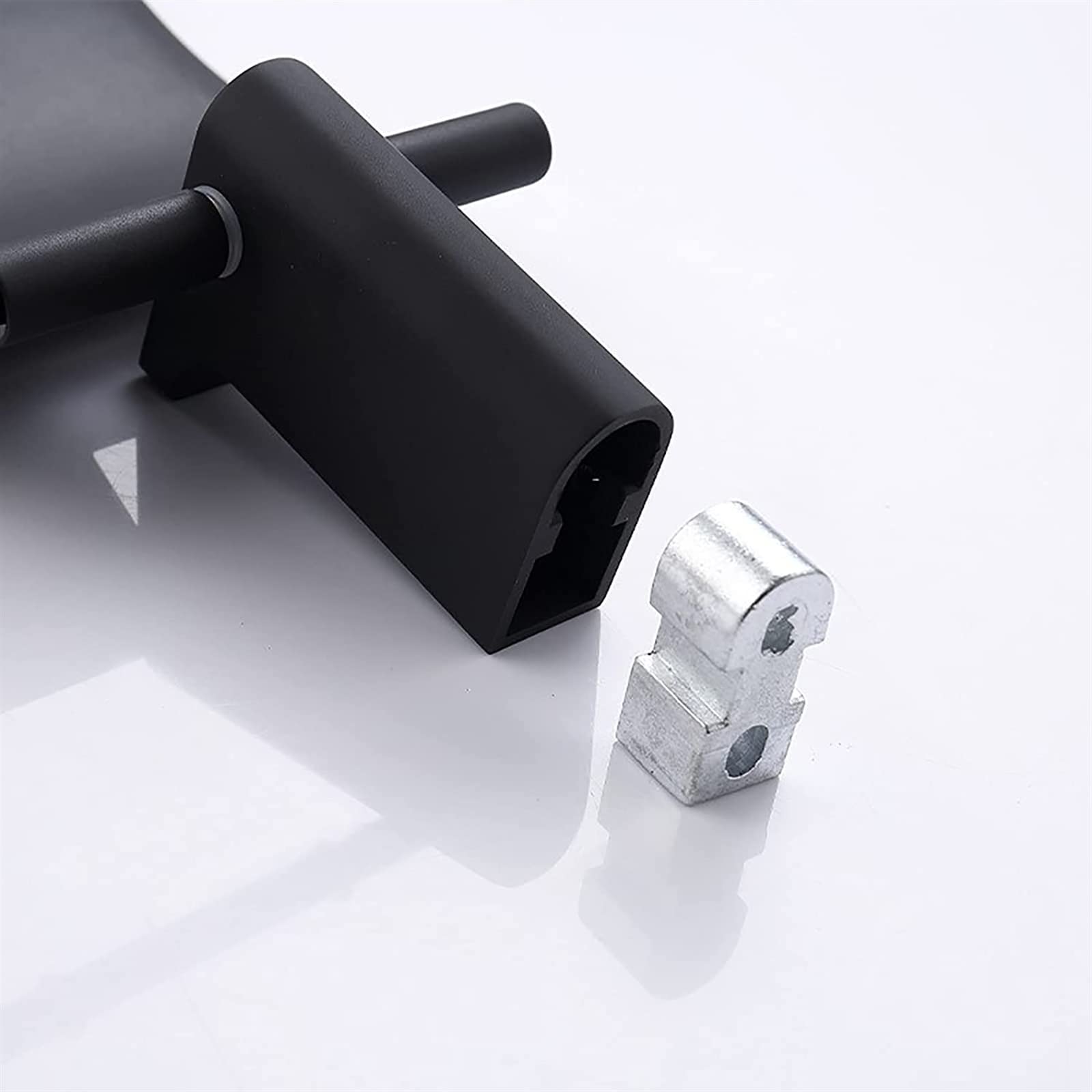 Stainless Steel Wall Mount Toilet Paper Holder with Cover - Durable Bathroom Tissue Roll Holder & Towel Rack for Home, Hotel, Kitchen (Black) - Perfect for Modern Bathrooms & Powder Rooms