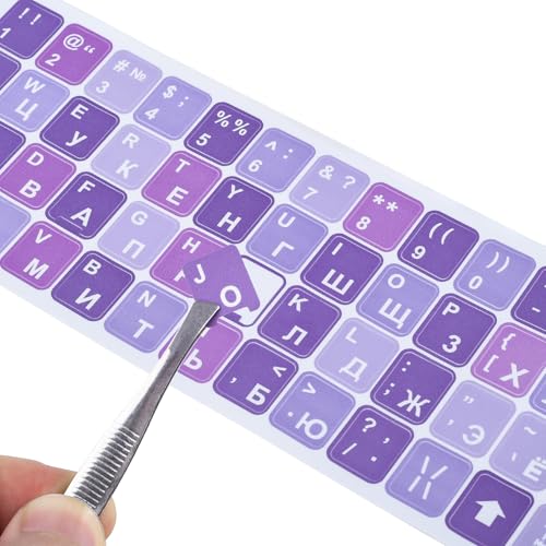 Russian-Purple/White