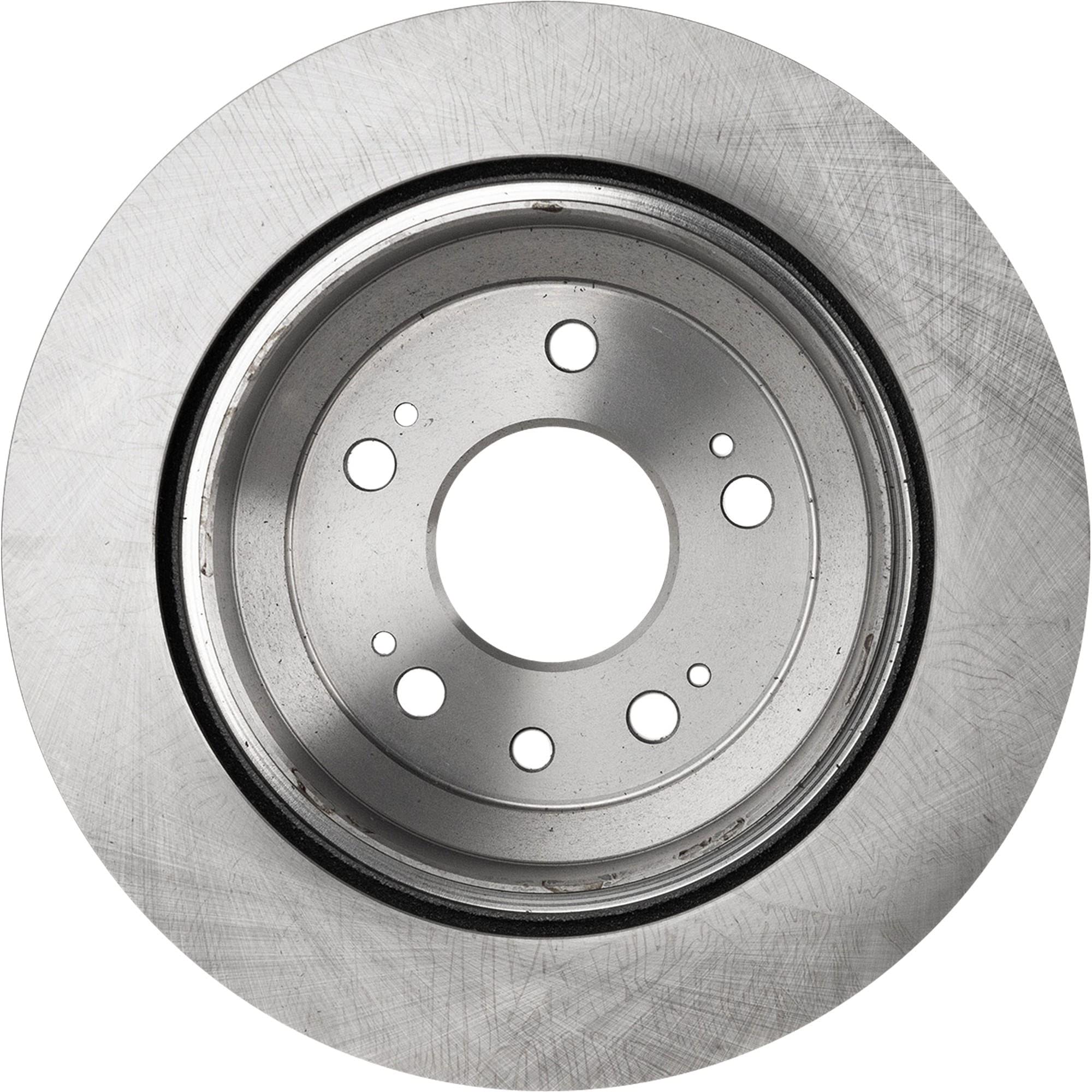 High-Quality Rear Brake Disc and Pad Kit - 2-Wheel Set for 2005-2012 Acura RL (5-Lug) | Durable Cast Iron, Plain Surface Design | Perfect for Daily Commuting, Highway Driving & Performance Upgrades