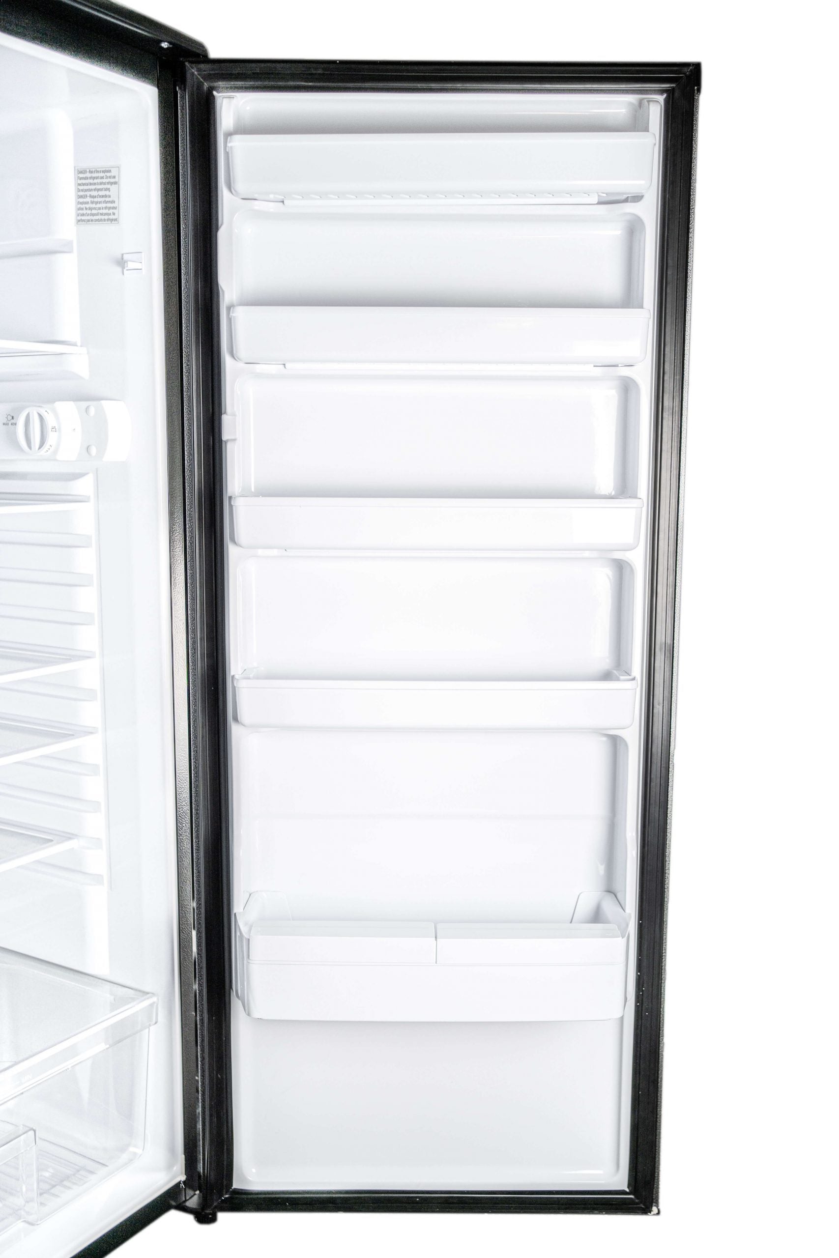 Danby DAR110A1TDD 11.0 cu ft Compact Refrigerator - Black Energy Efficient Mini Fridge for Apartments, Dorms, Offices & Small Spaces - Perfect for Bedrooms, Home Bars & Kitchenettes