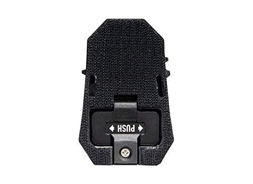 ArmorMason Gen 4 IR + Visible LED IFF Helmet Strobe Light - Black Body with Green LED for Military, Tactical & Airsoft Operations