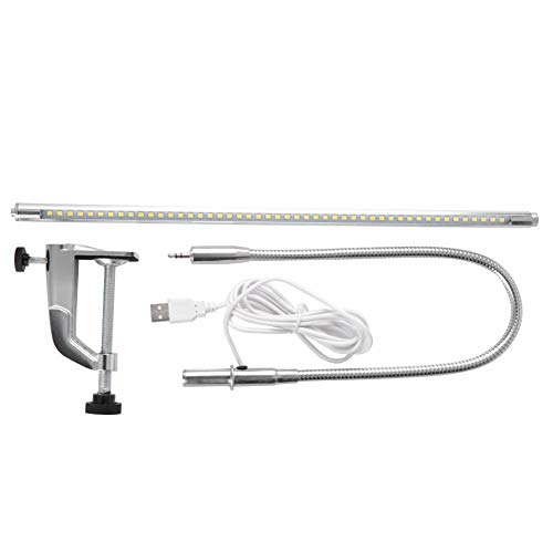 Adjustable USB LED Clip Desk Lamp - Portable Reading Light for Manicure, Tattoo & Study | Perfect for Bedside, Office & Crafting