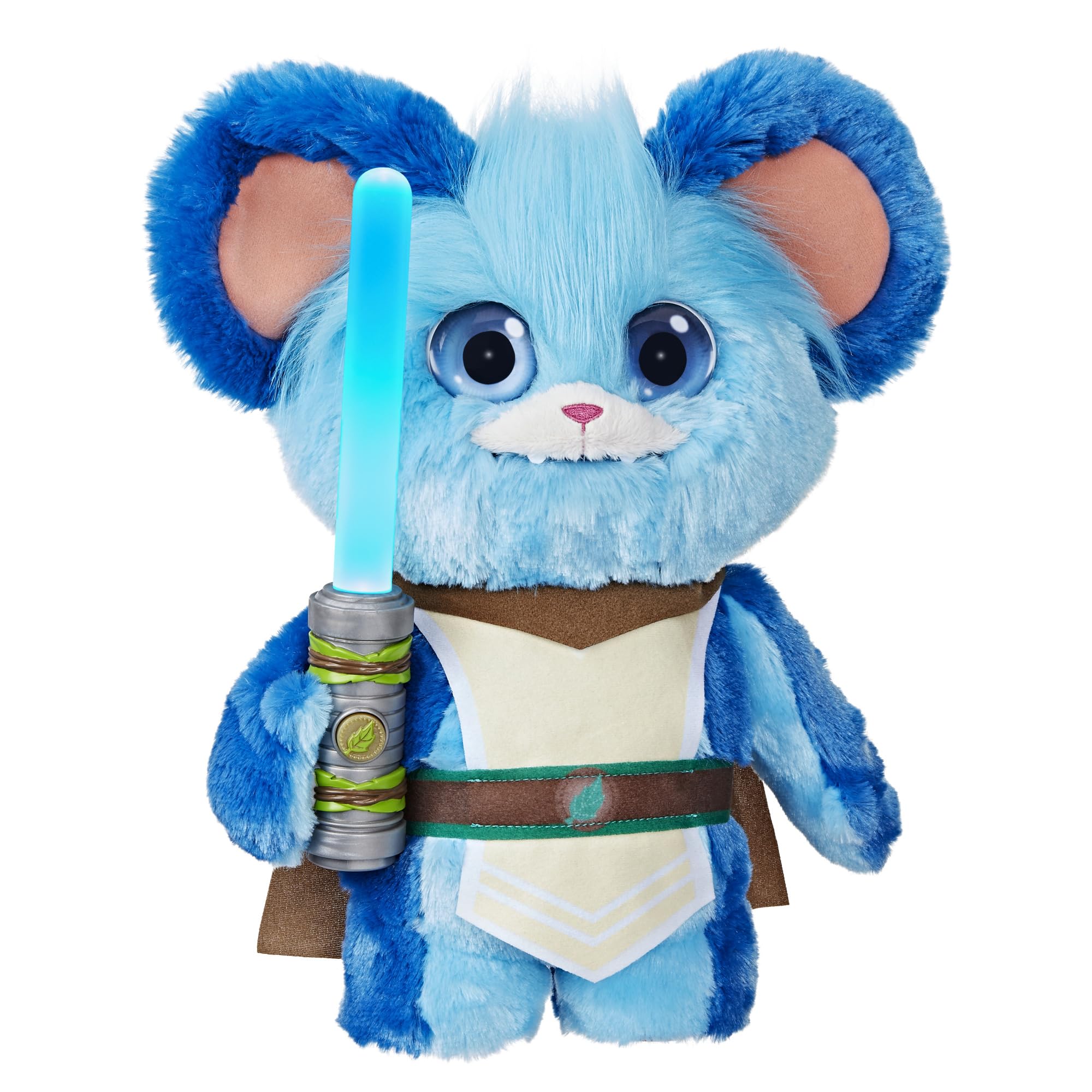 Star Wars Young Jedi Adventures Jabberin' Jedi Nubs Electronic Plush Toy with Lights & Sounds - Interactive Preschool Toy for 3 Year Old Boys & Girls - Perfect for Playtime, Storytelling & Jedi Training Fun
