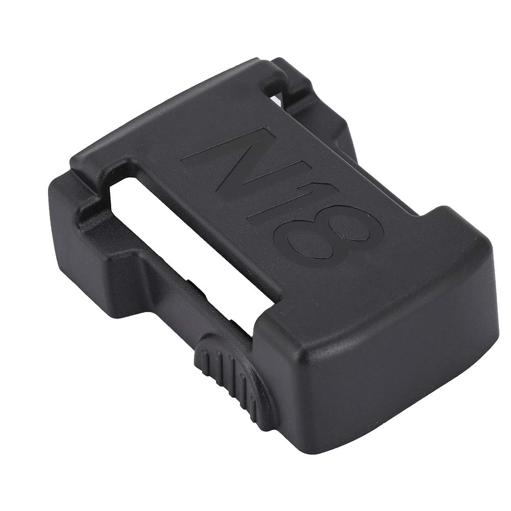 Milwaukee 18V Battery Holder Mount - Under Shelf Adapter Bracket for Milwaukee 18V Batteries (5 Pack) - Perfect for Workshop Organization & Power Tool Storage