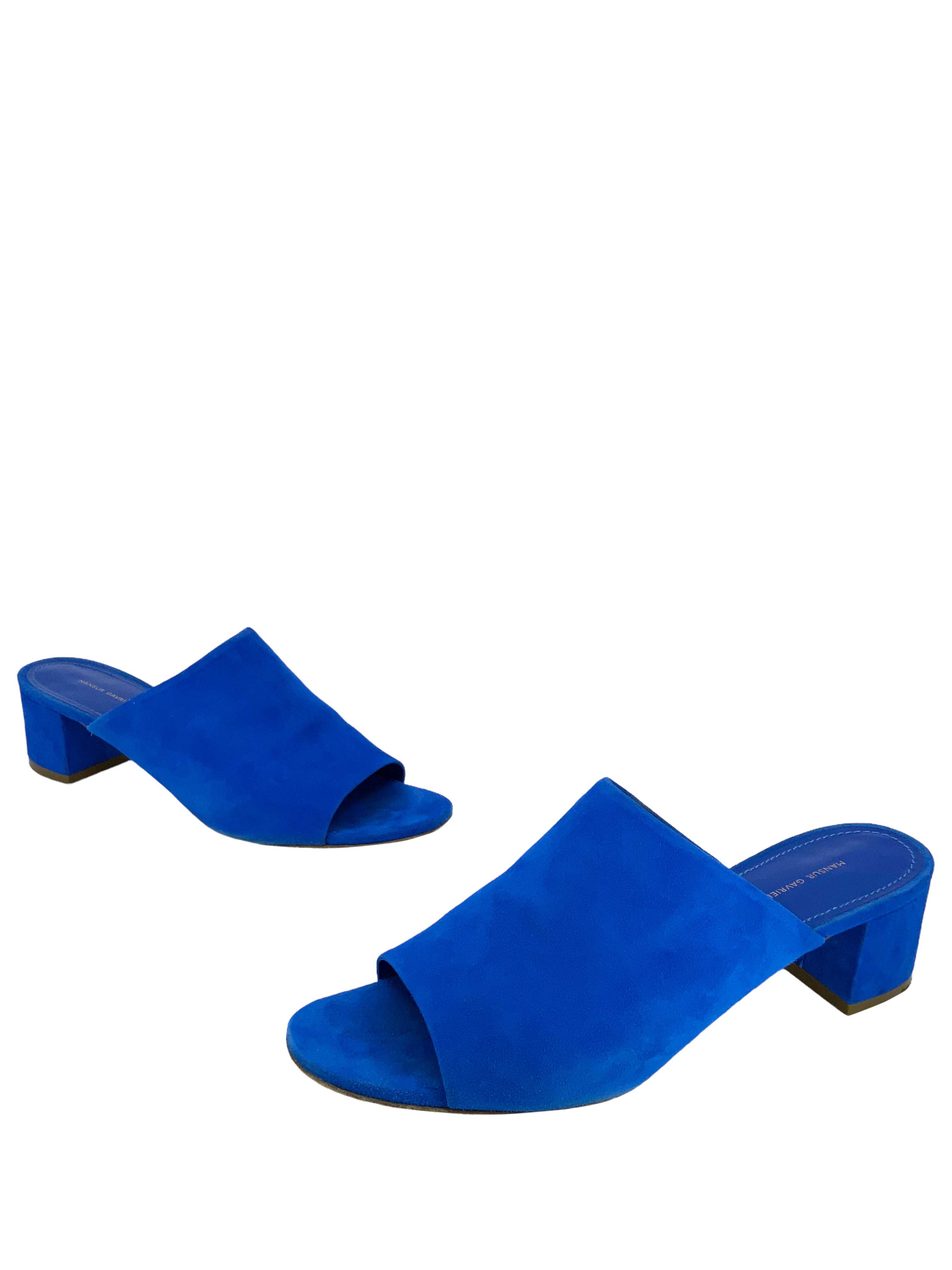 Mansur Gavriel Women's Suede Mules - Size 8 | Comfortable Slip-On Shoes for Casual Wear, Office & Everyday Outfits