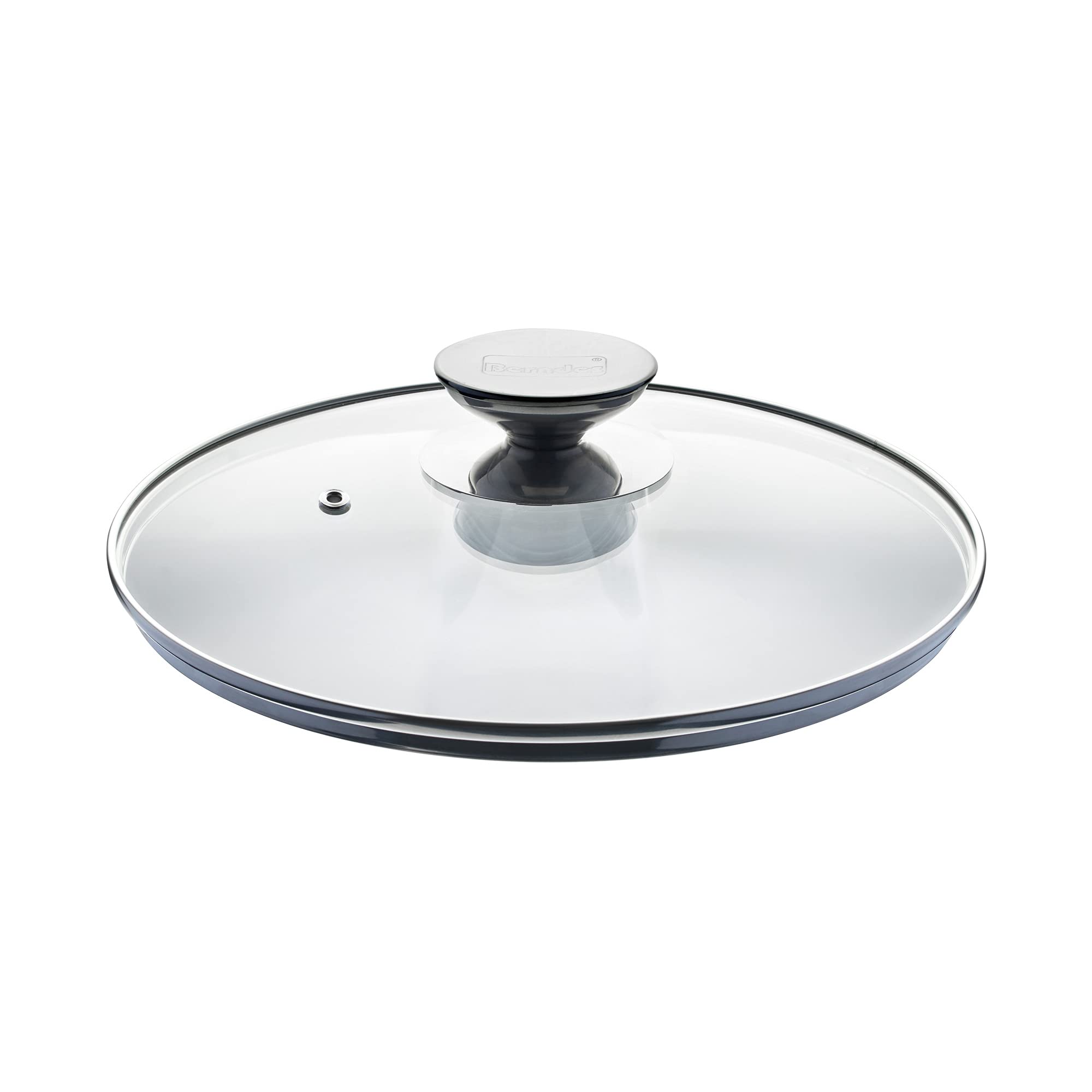 BERNDES 24cm Premium Glass Lid - Durable & Heat-Resistant Cookware Cover for Pots & Pans - Perfect for Stovetop Cooking, Baking & Serving