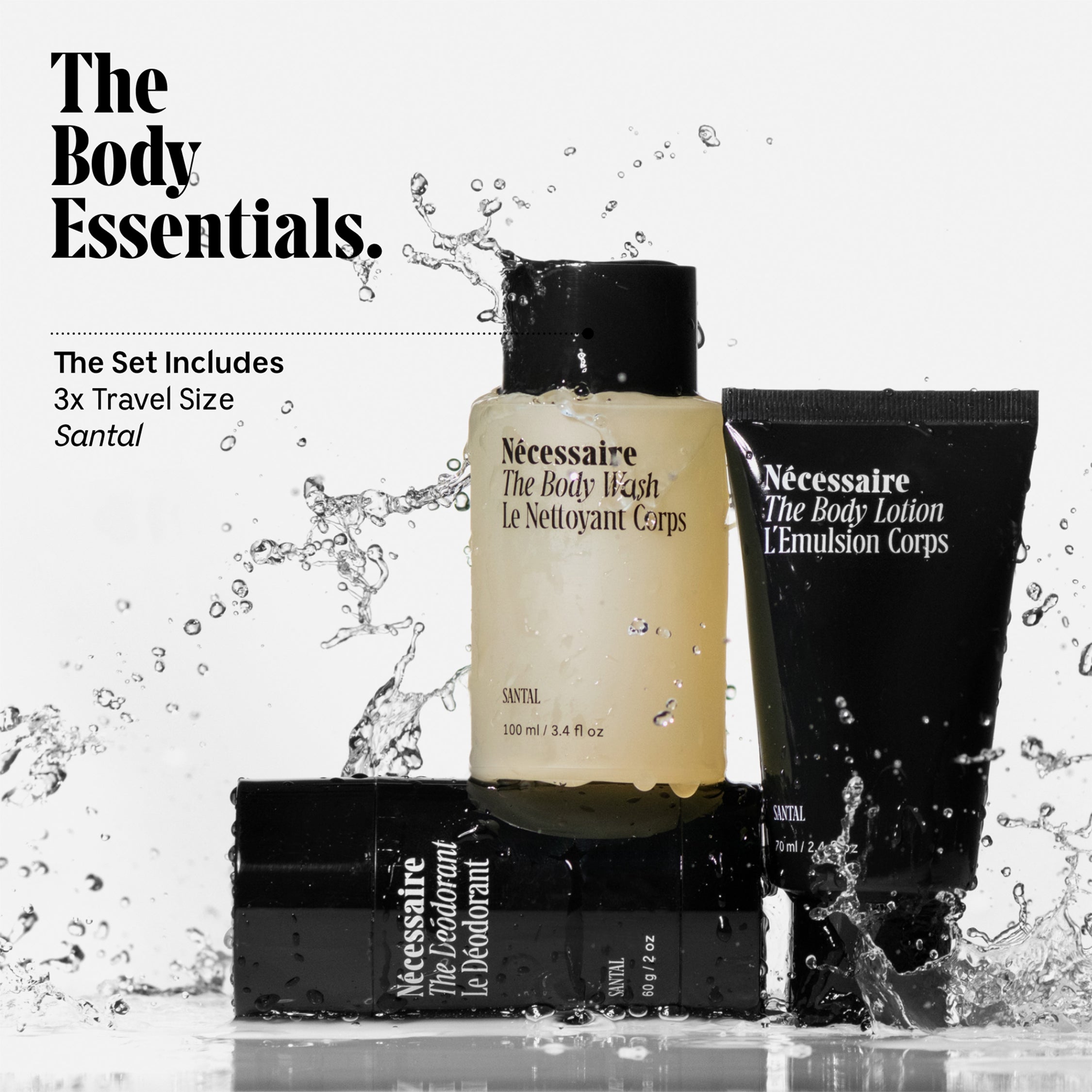 Premium Sandalwood Body Essentials Set - Natural Aromatherapy for Relaxation & Stress Relief - Perfect for Spa Nights, Meditation & Self-Care Rituals