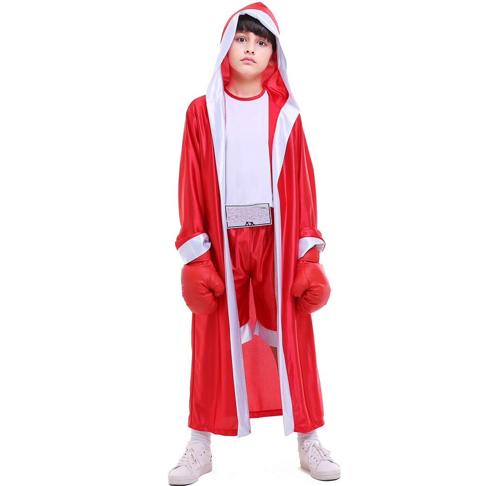 Kids Boxing Costume - Halloween & Cosplay Sportswear for Boys