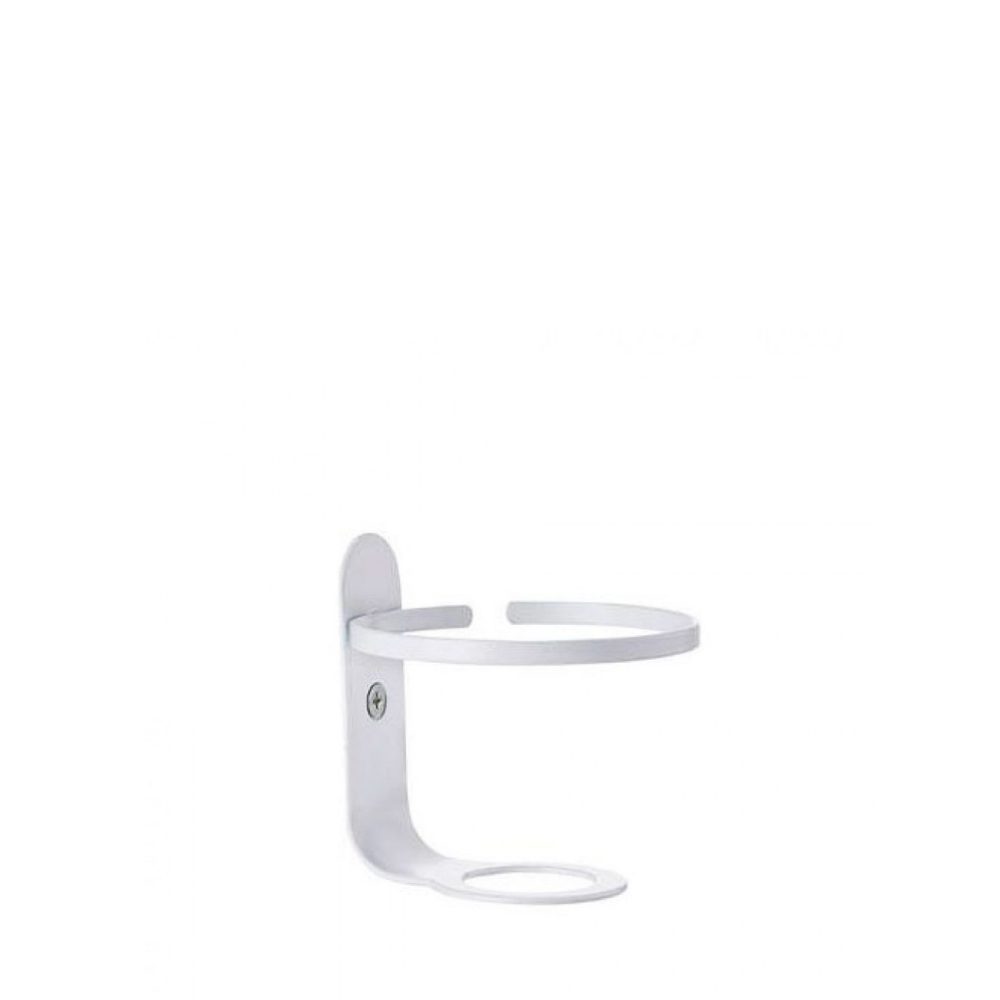 ZONE DENMARK Ume Wall Mounted Soap Dispenser Bracket - White | Bathroom & Kitchen Organizer for Liquid Soap Dispenser | Perfect for Home, Office, and Commercial Use