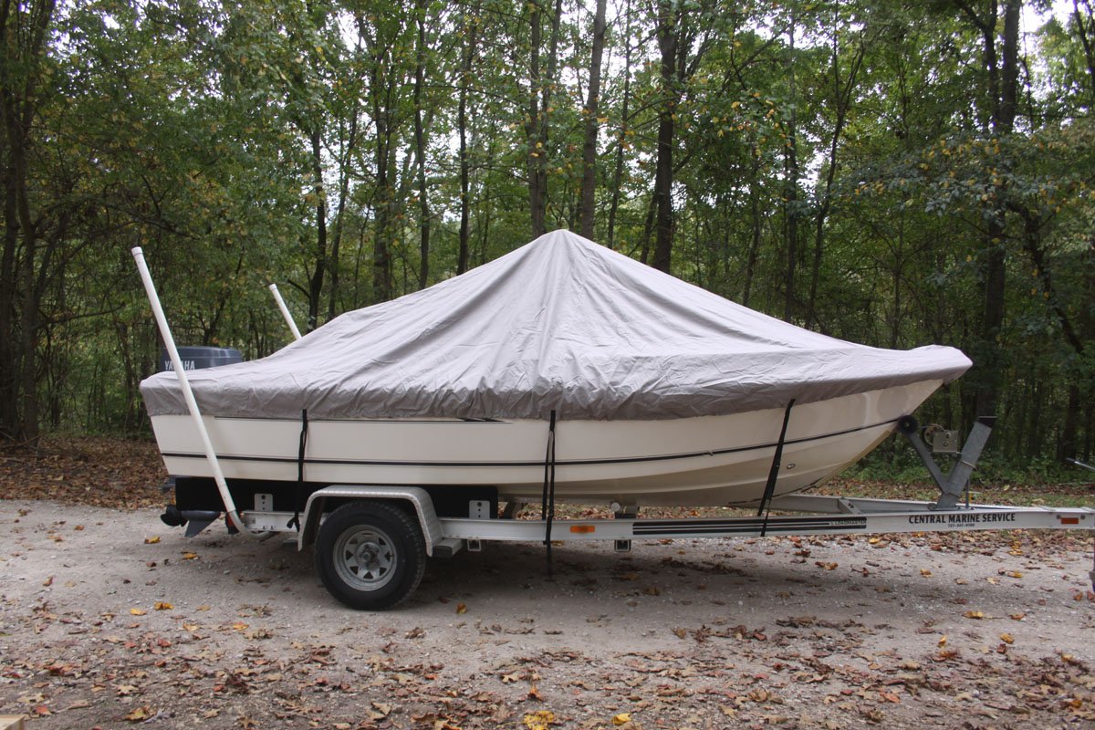 Vortex Direct Grey/Gray Boat Cover for 19'7