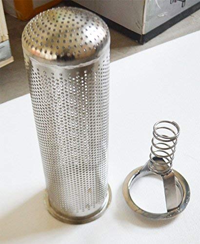 INTSUPERMAI #4 304 Stainless Steel Bag Filter Housing - 1” NPT 120PSI Water Filtration System for Industrial & Home Water Purification | Perfect for Drinking Water, Aquariums, and Pool Filtration