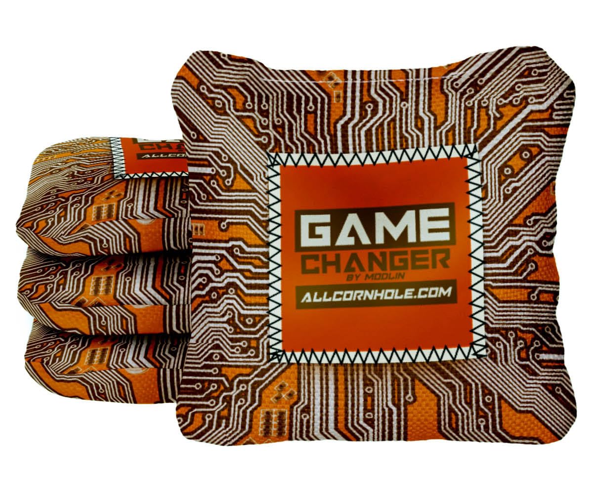 Gamechanger Cornhole Bags Set of 4 - ACL Pro Approved with Patented Technology for Backyard Parties, Tailgating & Outdoor Games