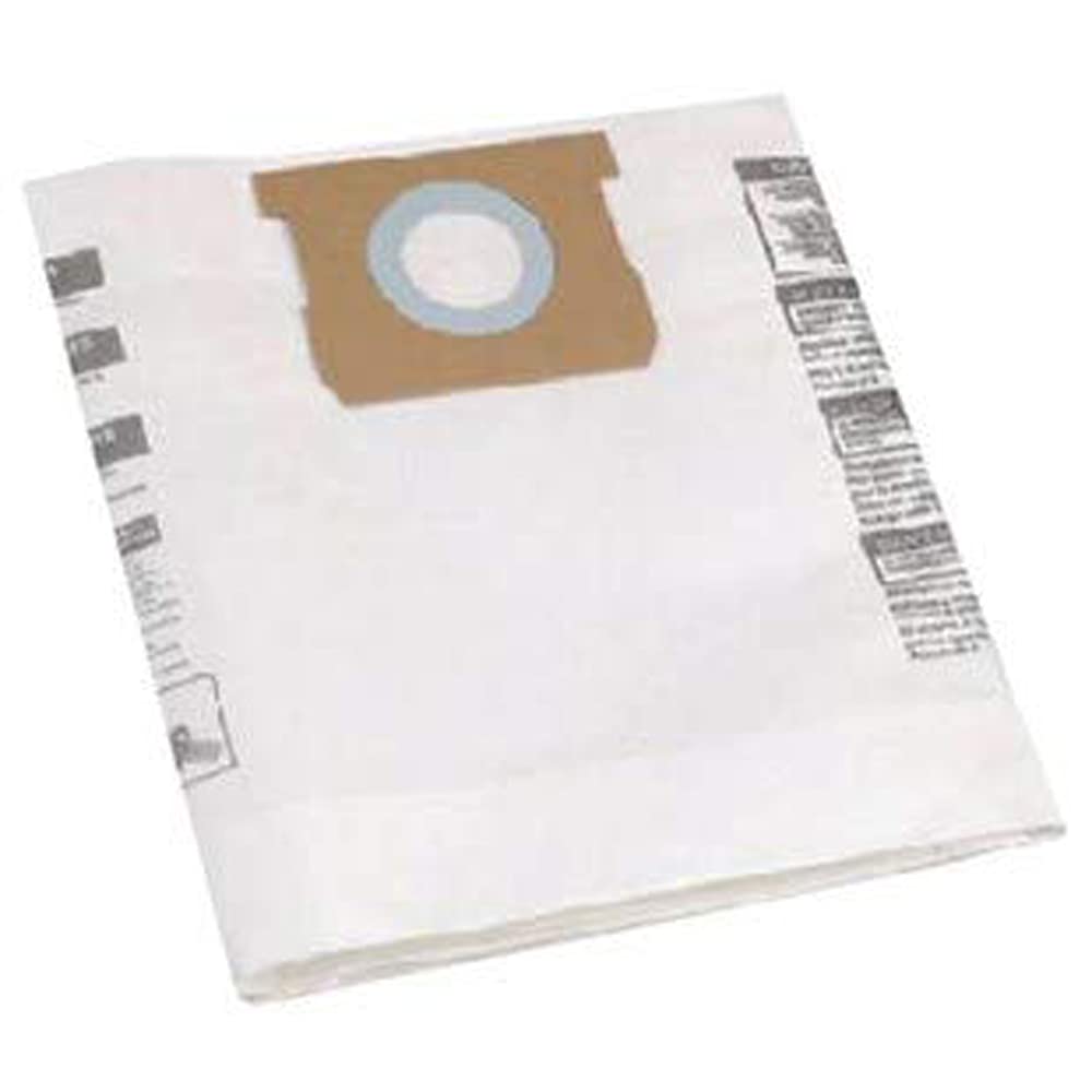 Shop-Vac 1.5 Gallon Vacuum Cleaner Bags (12 Pack) - Replacement for Part 906-67-00 - Dust Collection for Workshops