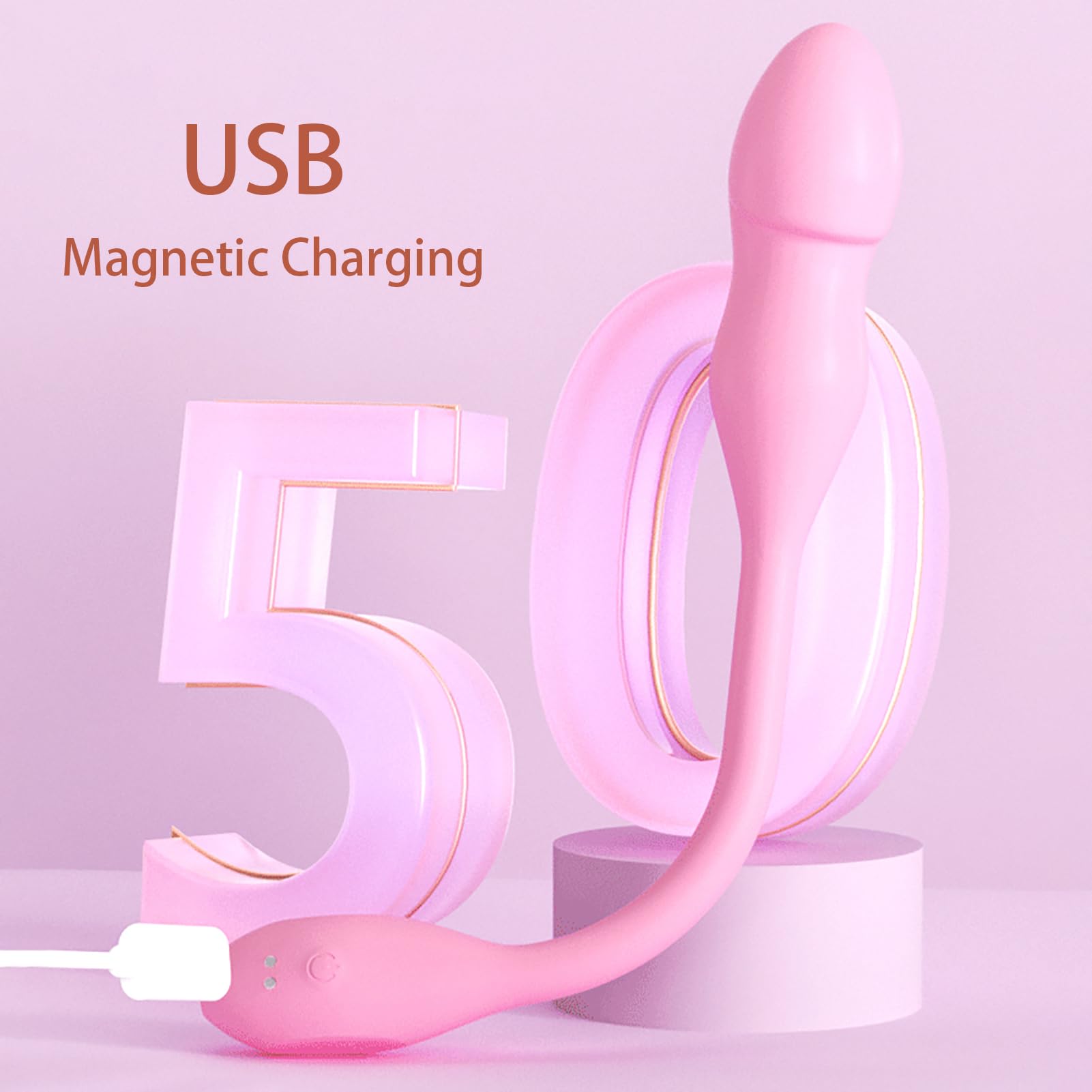 Remote Control Wearable Vibrator for Women - 10 Vibration Modes, Inflatable Egg & Anal Stimulator - Couples Clitoral Panty Vibrator | Adult Sex Toy for Romantic Nights & Spicy Date Nights