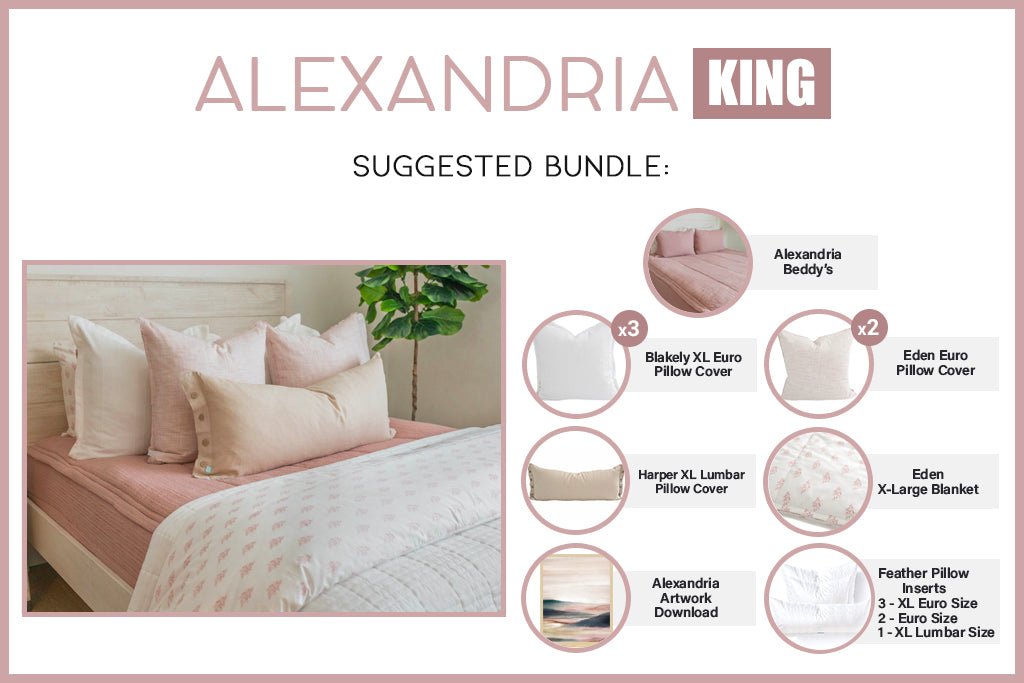 Alexandria Luxe Bundle - Premium Home Decor Set for Elegant Living Rooms & Bedrooms | Stylish & Cozy Interior Design Accessories