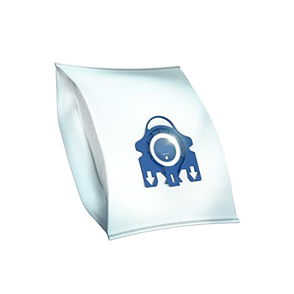 Miele GN AirClean 3D Efficiency Vacuum Bags - 4 Pack with 2 Filters - Compatible with Miele Classic C1, Complete C2/C3 & S2/S5/S8 Series - Model 10123210 - Perfect for Pet Hair, Allergies & Deep Home Cleaning
