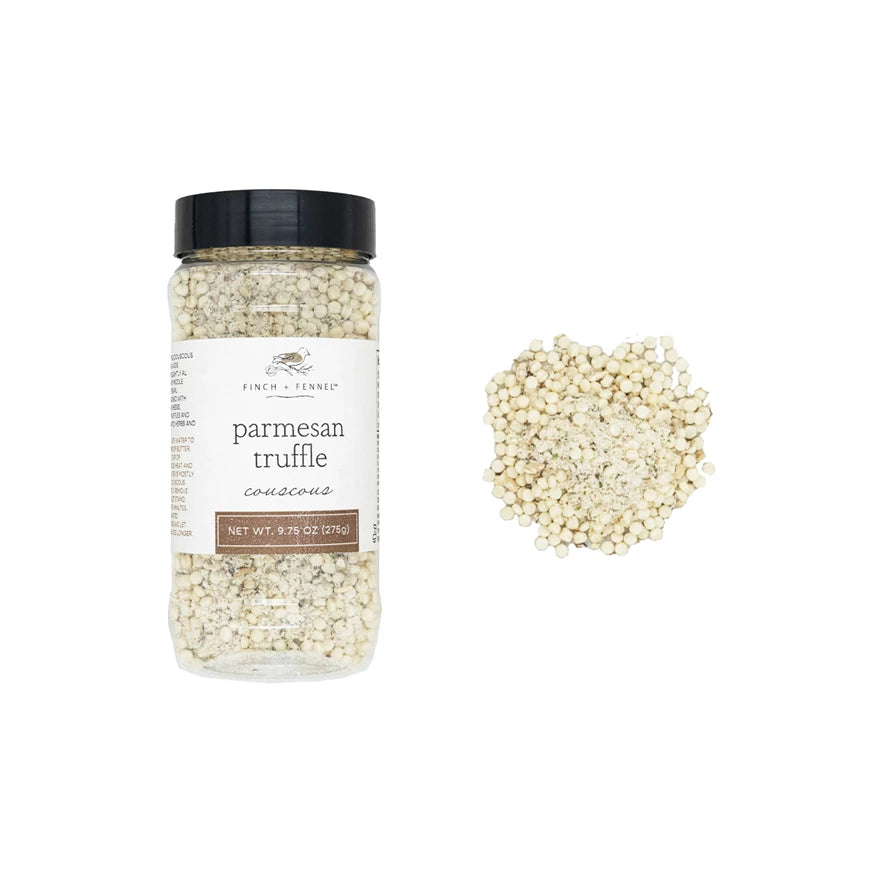 Premium Parmesan Truffle Couscous Mix - Gourmet Italian Pasta Side Dish for Dinner Parties, Fine Dining & Special Occasions