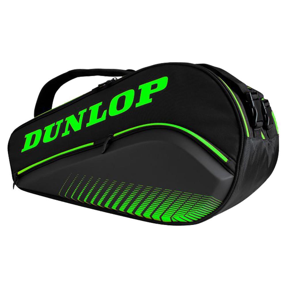 Elite Thermo Padel Luggage Bag - Black & Green Tennis Travel Bag for Padel Players | Durable Sports Gear for Training & Matches